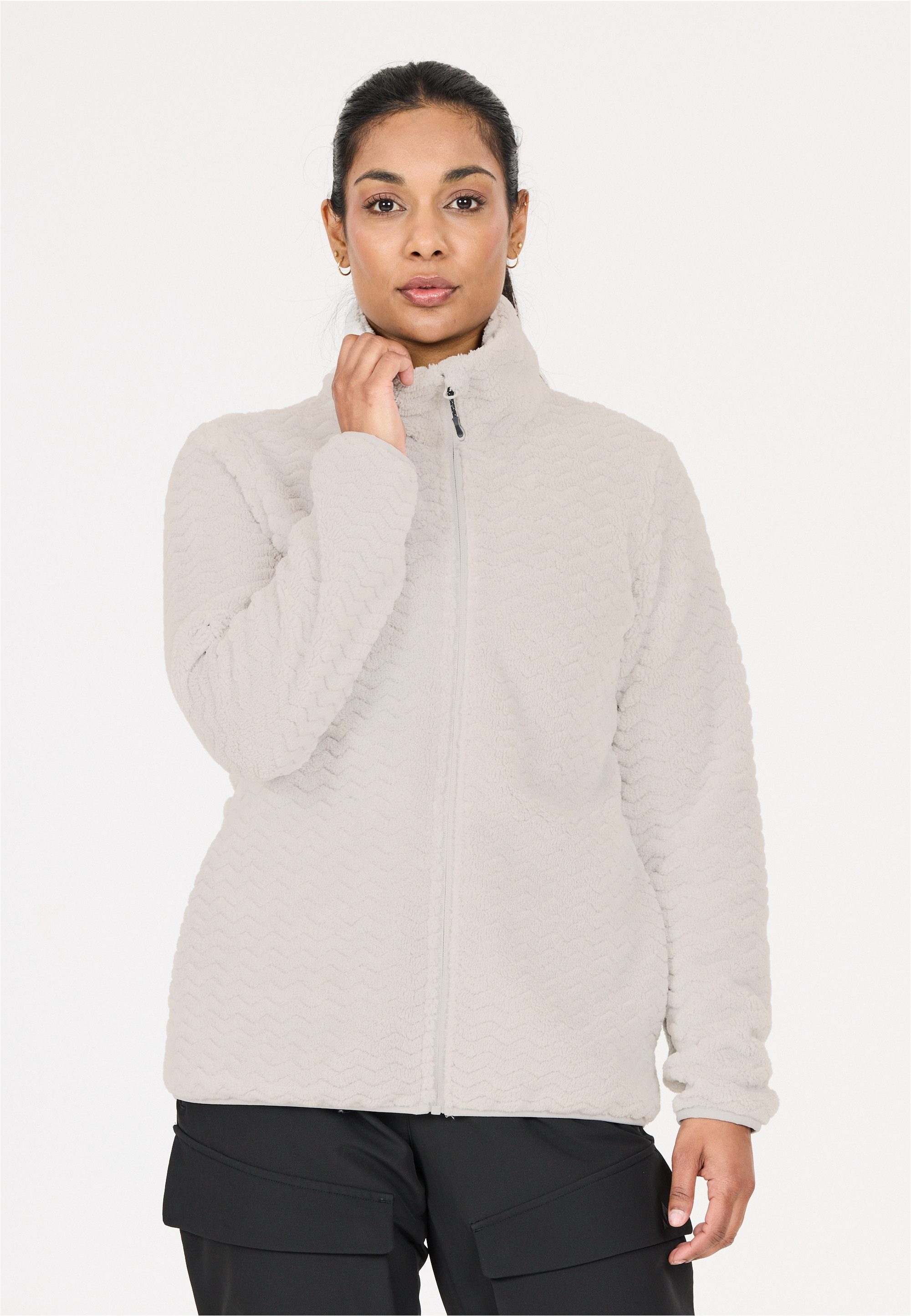 WHISTLER Fleecejacke Matra mit stilvollem Muster und kuscheligem Tragegefühl