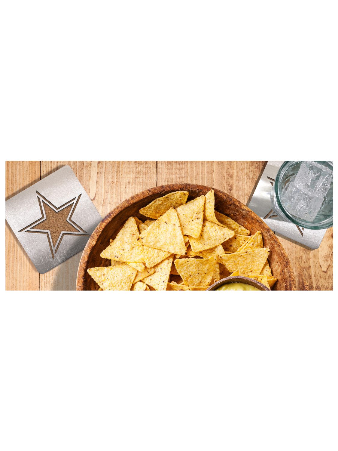 Dallas Cowboys Getränkeuntersetzer Dallas Cowboys Boaster Coaster 4er-Set