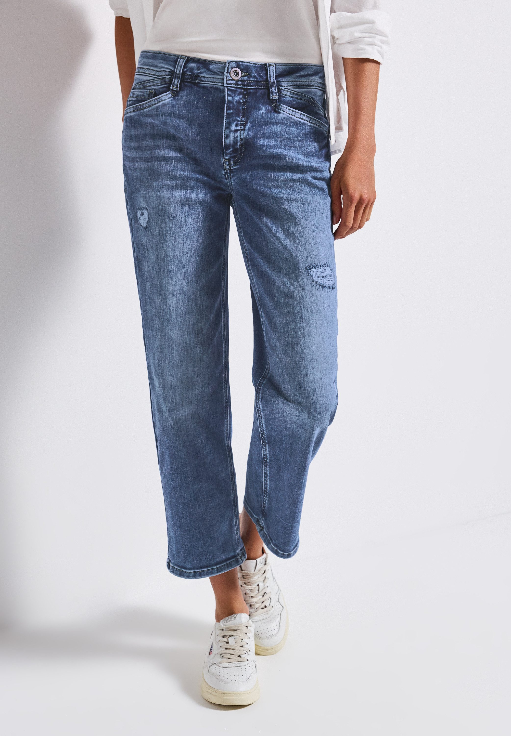 STREET ONE Straight-Jeans Style Straight Leg günstig online kaufen