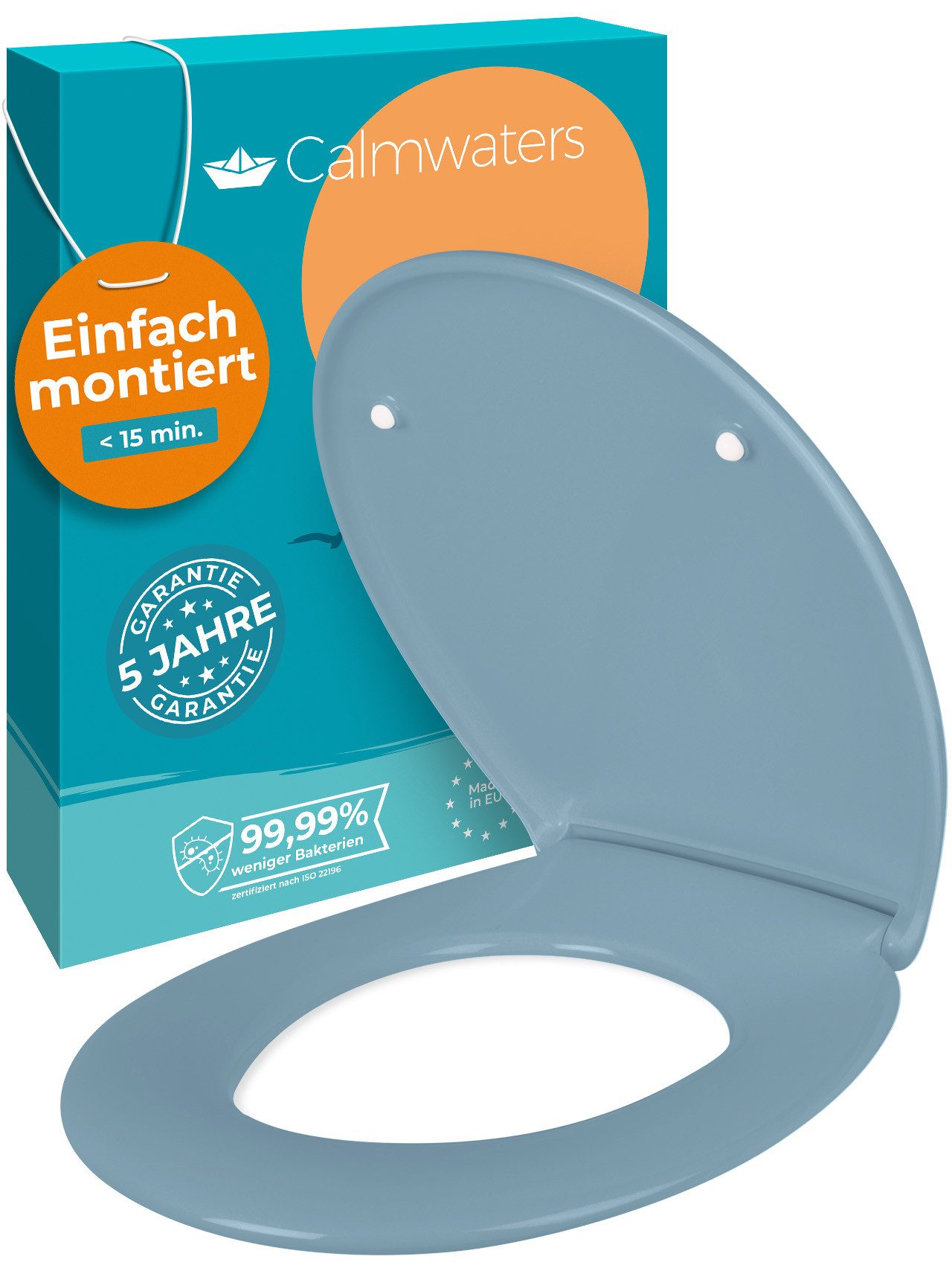 Calmwaters WC-Sitz Original, Premium, Made in EU, Absenkautomatik, bis 250 günstig online kaufen