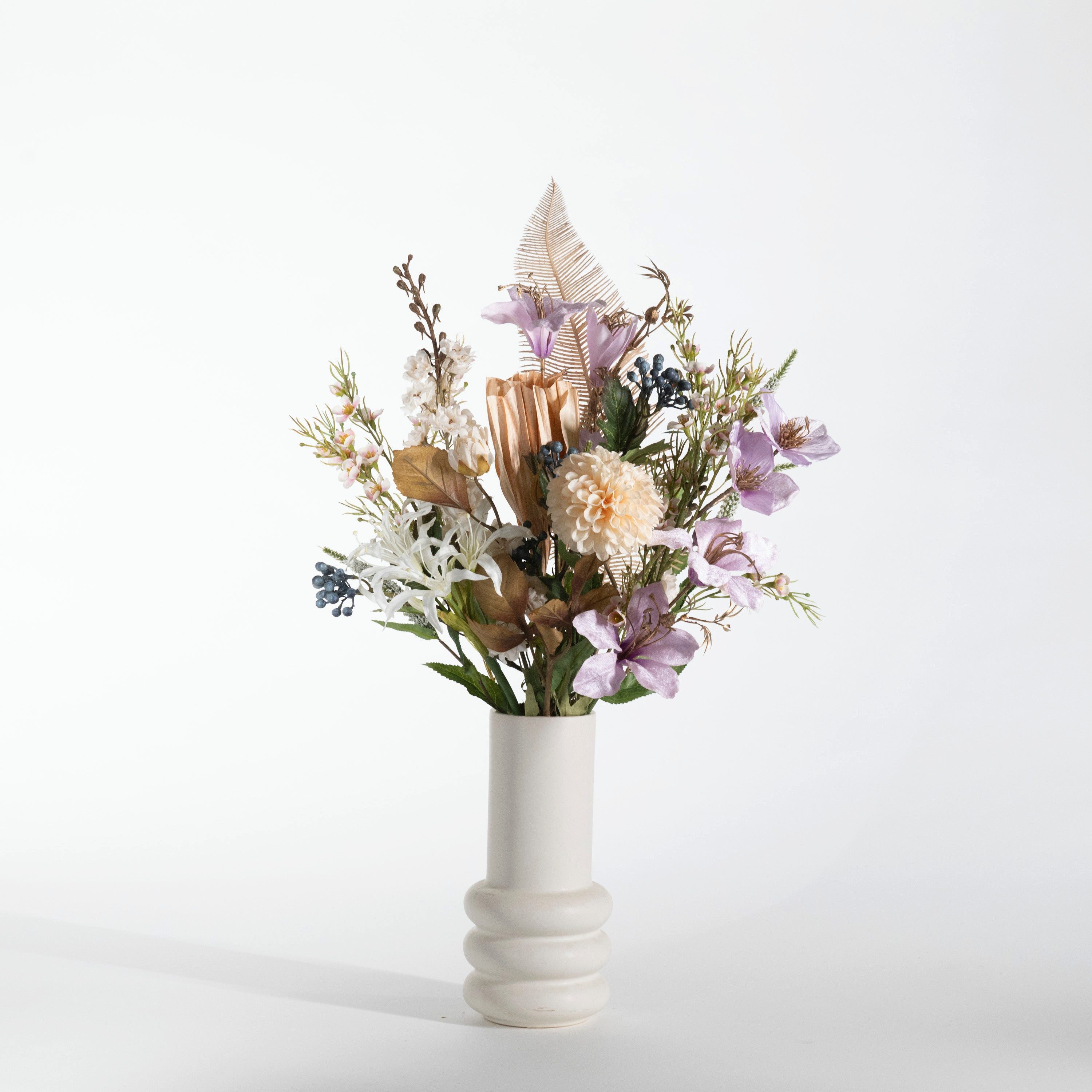 Kunstblume Künstlicher Blumenstrauß - Marbella, 70cm, aplanta