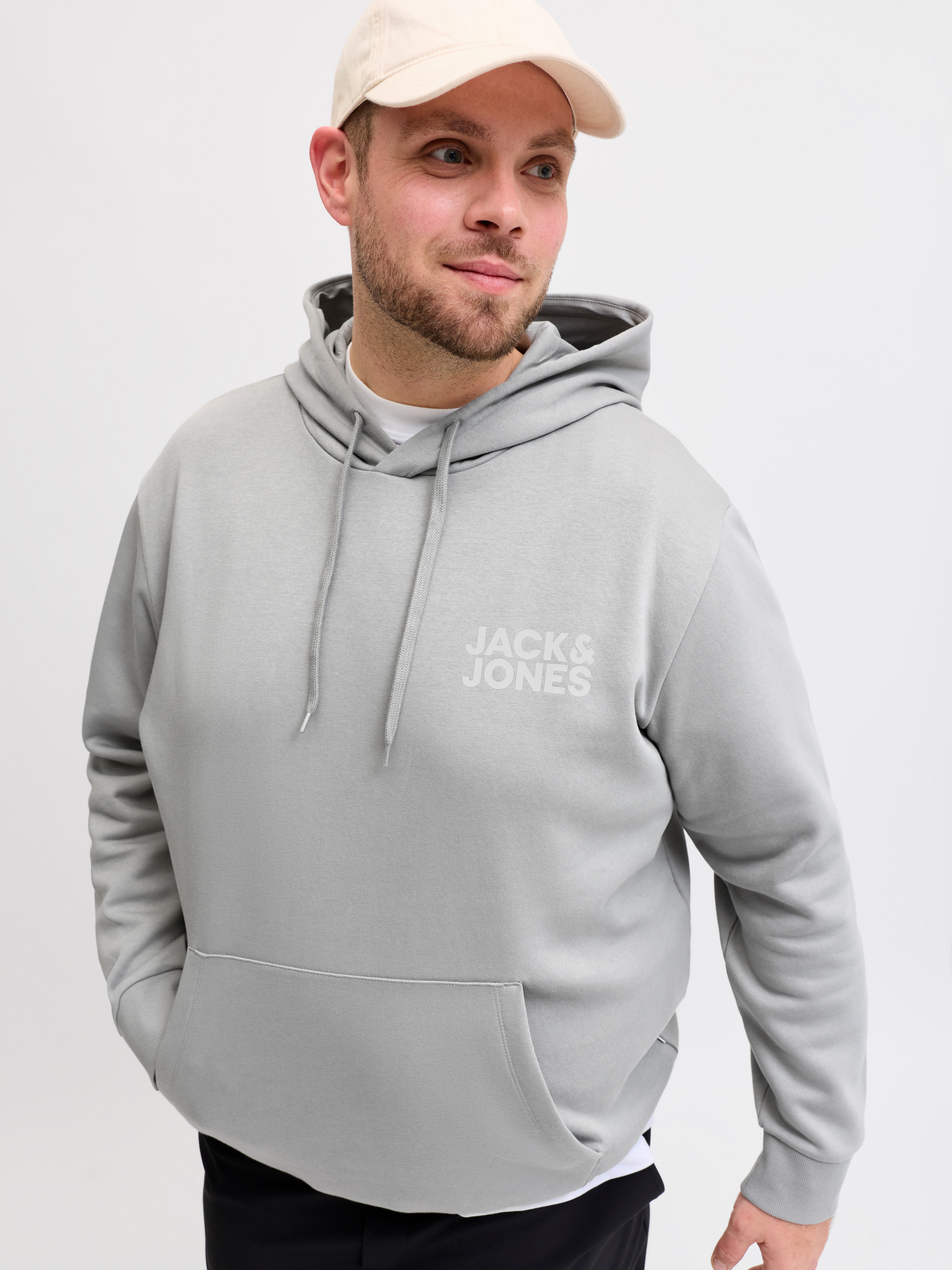 Kapuzensweatshirt JJECORP LOGO SWEAT HOOD NOOS PLS