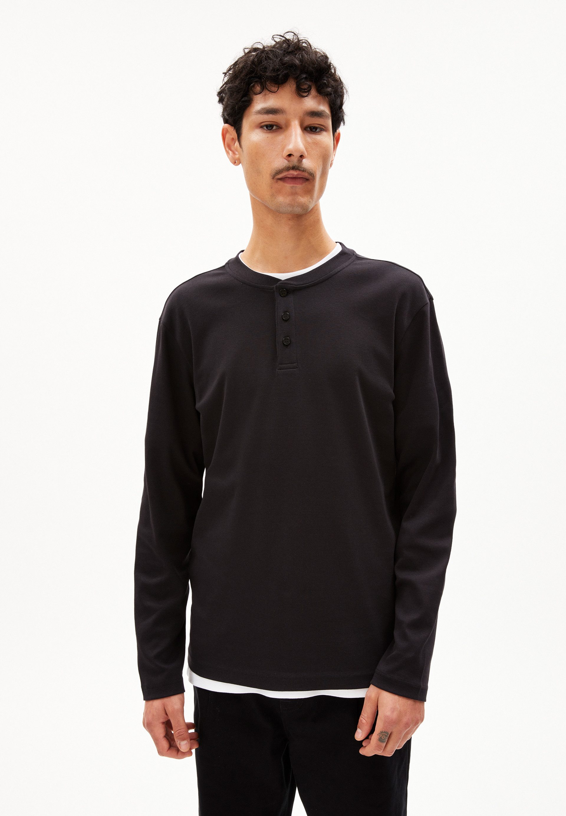 Longsleeve FAANO PREMIUM Longsleeve aus Bio-Baumwolle