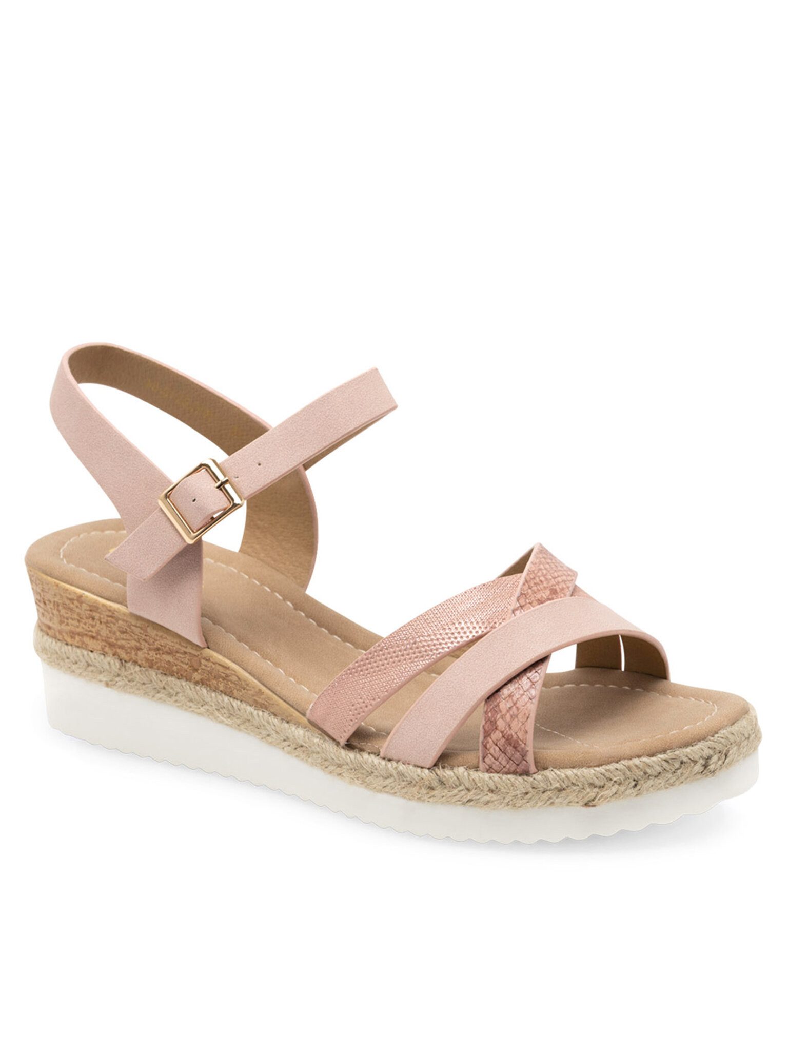 Clara Barson Sandalen WYL0510-04 Rosa Sandale günstig online kaufen