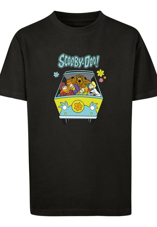 F4NT4STIC T-Shirt Scooby Doo Mystery Machine Group Unisex Kinder,Premium  Merch,Jungen,Mädchen,Bedruckt