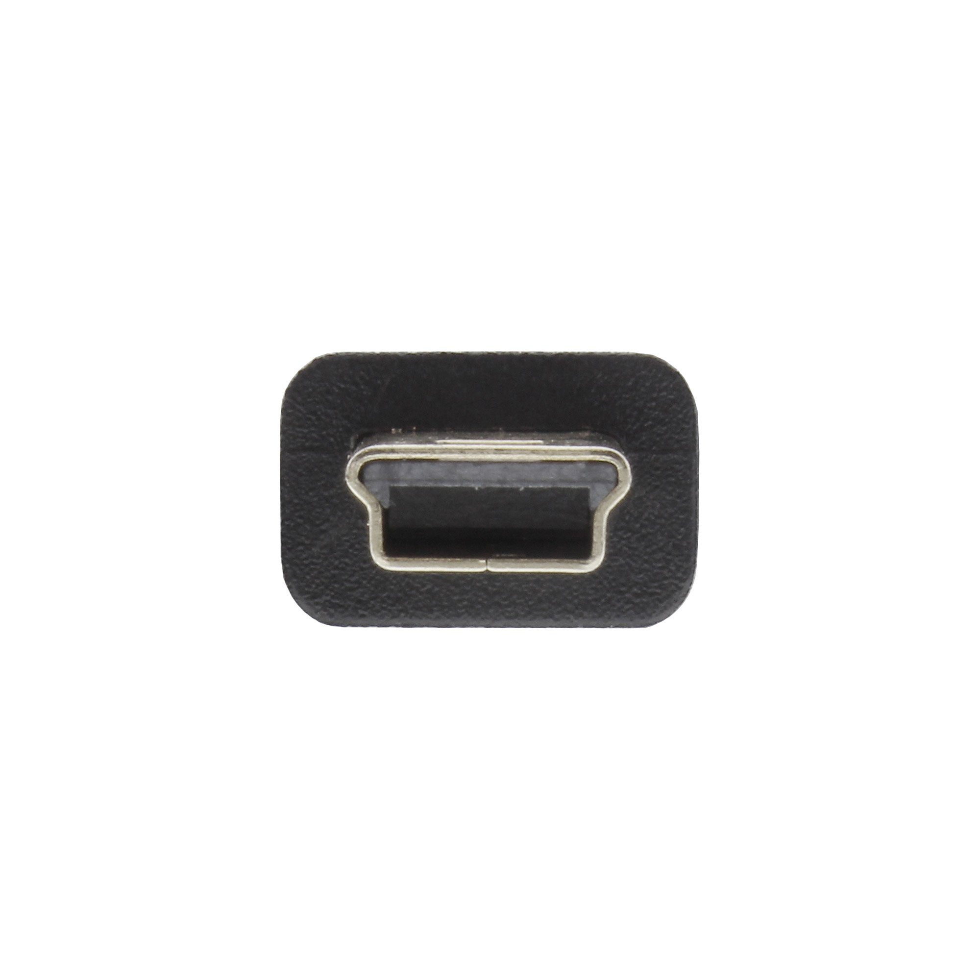 Inline InLine® USB 2.0 Mini-Kabel, USB A ST an Mini-B ST (5pol), schwarz, 1m USB-Kabel