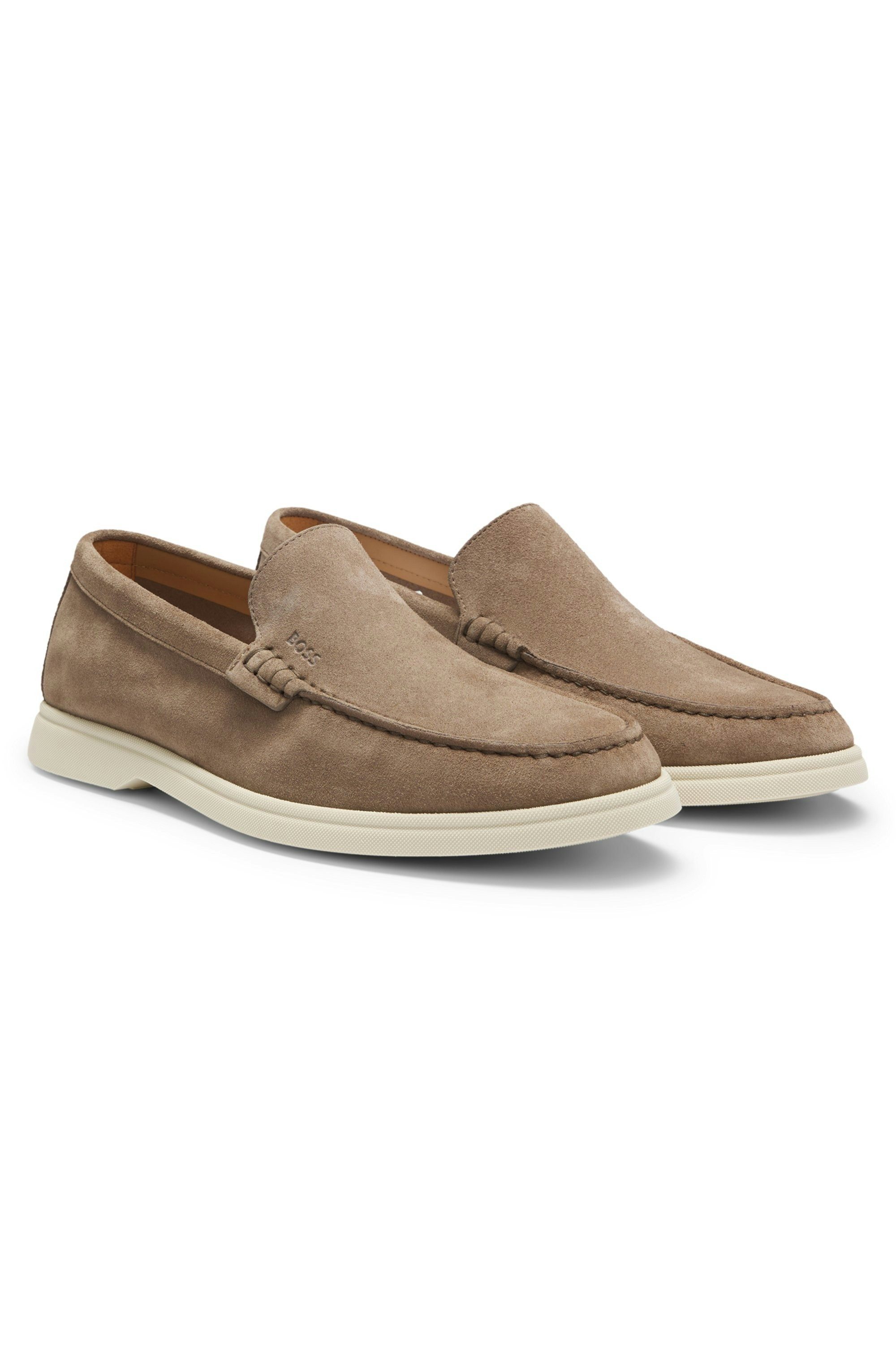 BOSS Sienne_Loaf Loafer Schlupfschuh, Mokassin, Loafer mit aufwändiger Naht