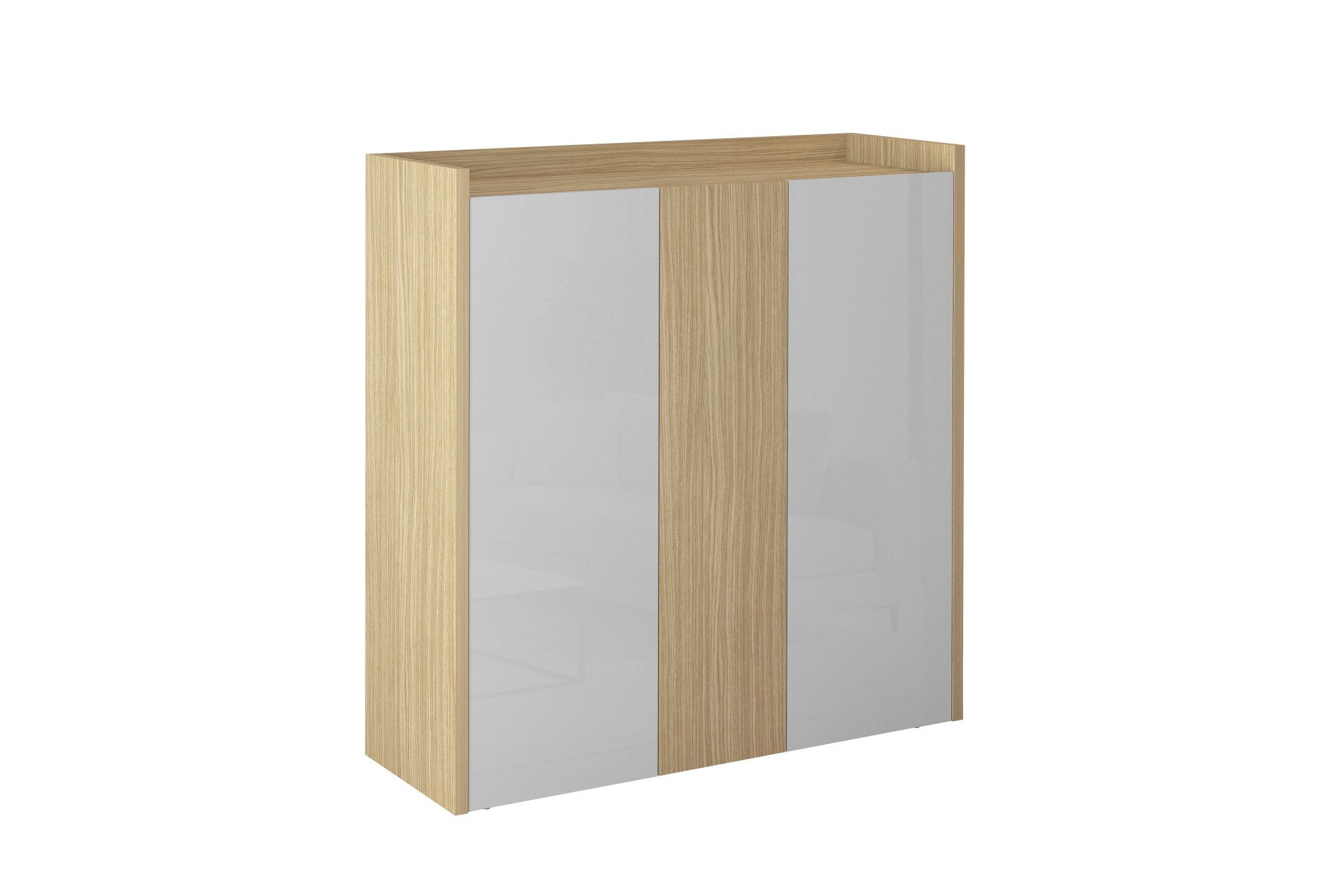 OTTO home Highboard Highboard ALTEA, Kommode, Schrank, Kredenz (1 St), Mit 3 Drehtüren, 6 Innenfächern, B.112,5 cm