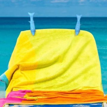 Juoungle Wäscheklammern Klammern für Strandtuch Strandtuchklammern winddicht Wäscheklammern