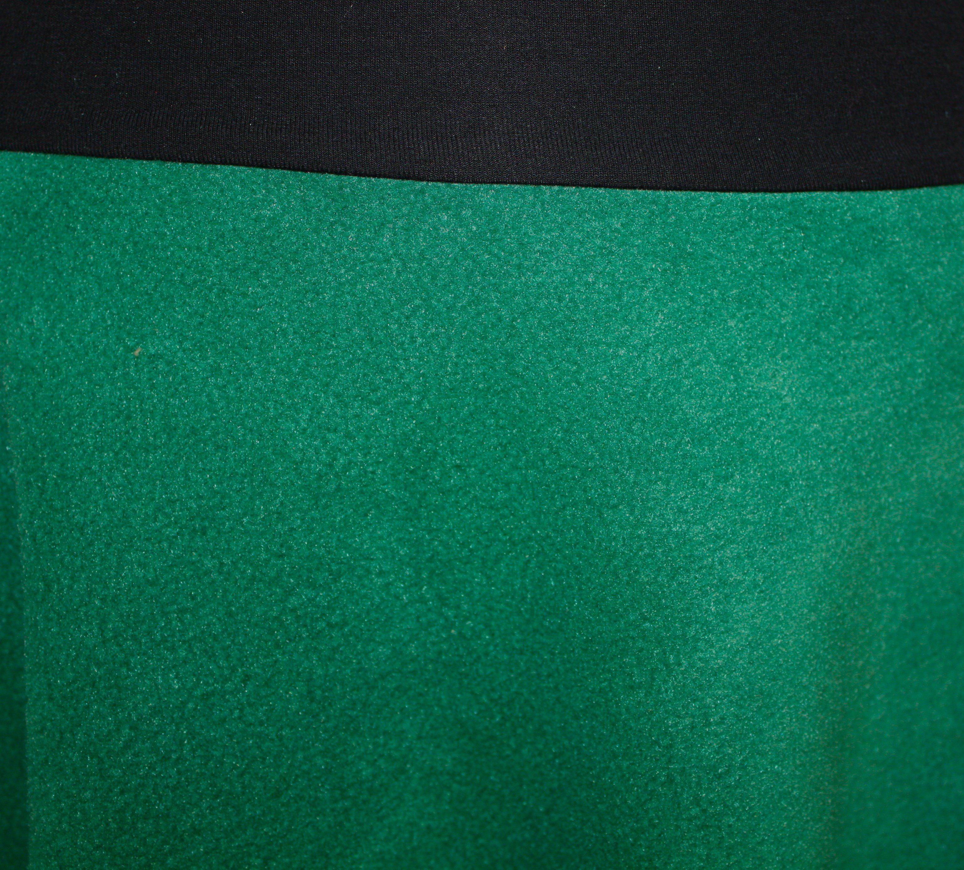 dunkle design A-Linien-Rock Fleece 57cm elastischer Bund