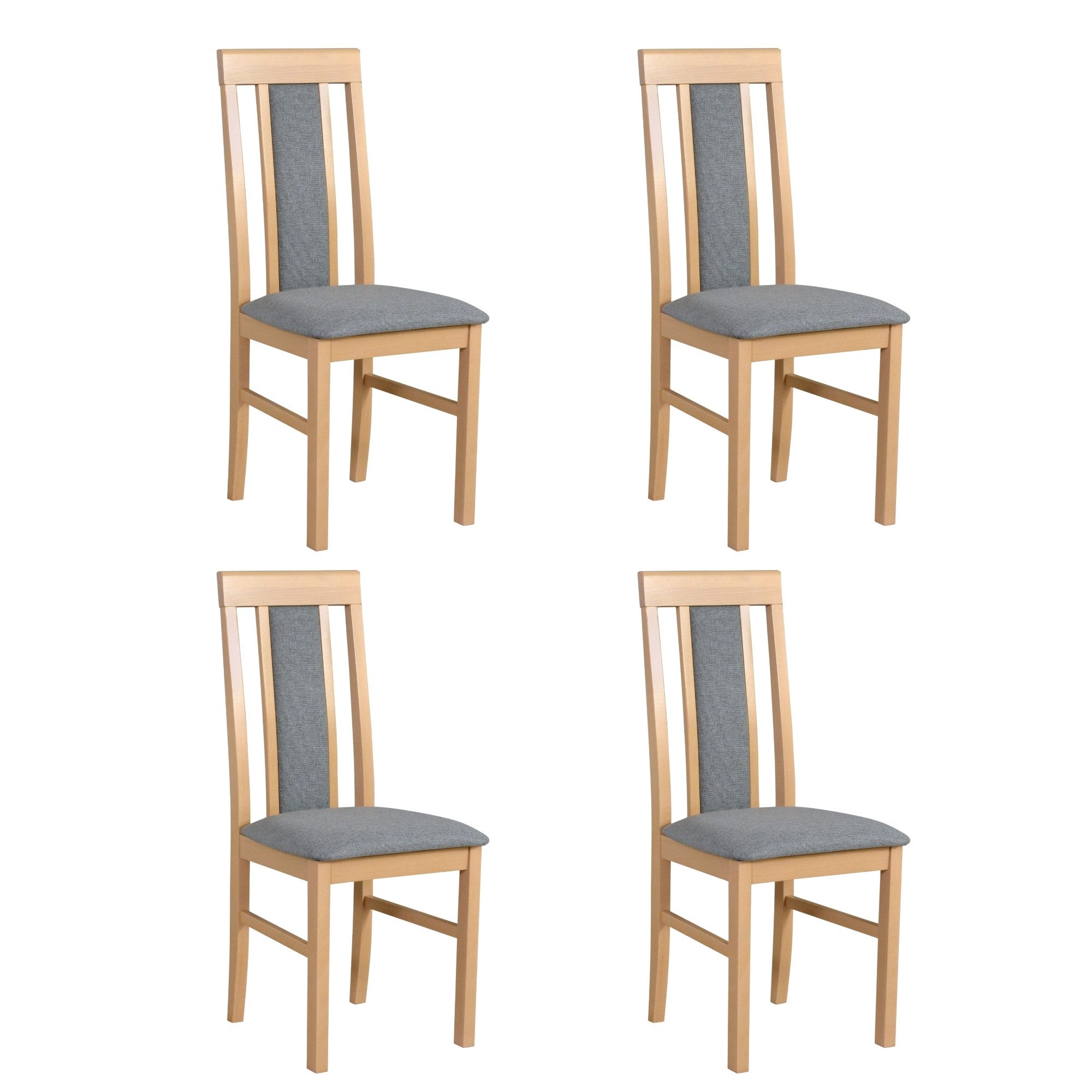 MOEBLO Stuhl ELIONA 2 (Eleganter Massivholz-Stuh günstig online kaufen