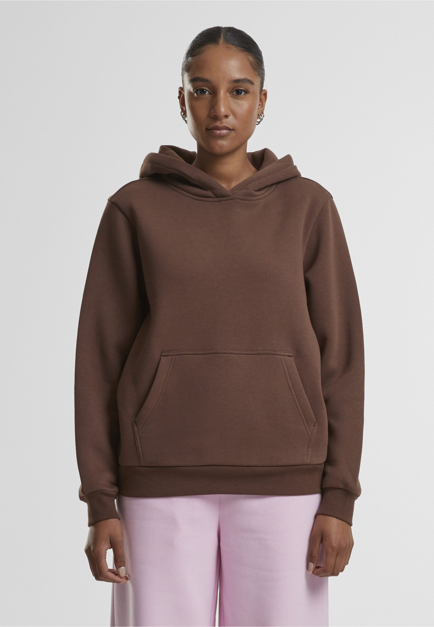 URBAN CLASSICS Kapuzensweatshirt Urban Classics Ladies Fluffy Hoody – Bild 5 von 5