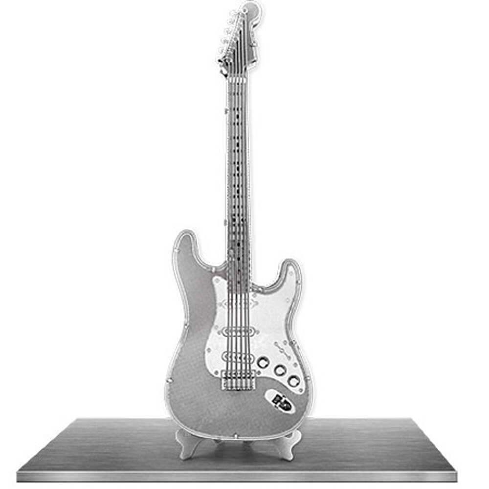 Invento Puzzle Metal Earth, Gitarre - 3D Metall Puzzle, Puzzleteile