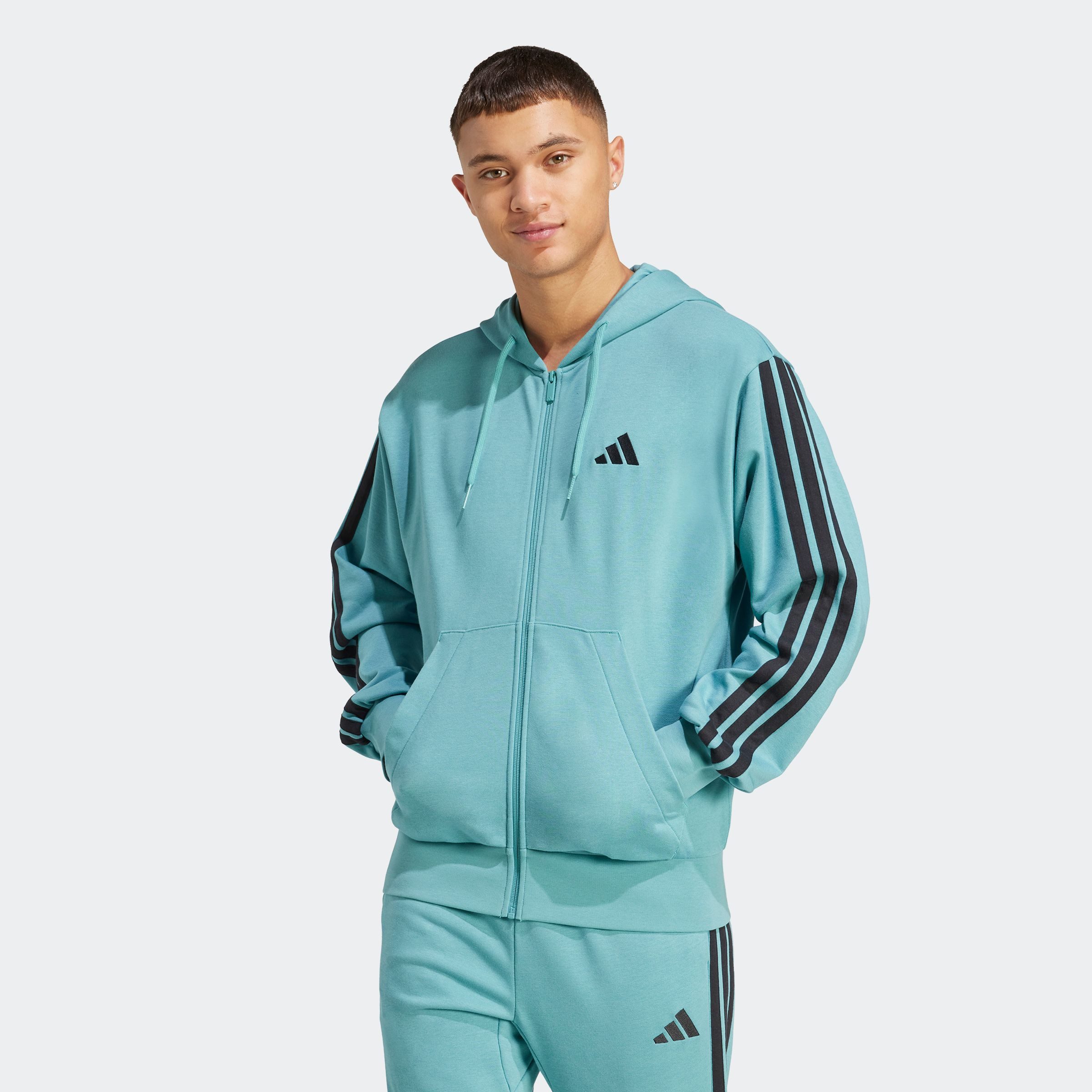 adidas Sportswear Kapuzensweatshirt M 3S FT FZ HD günstig online kaufen