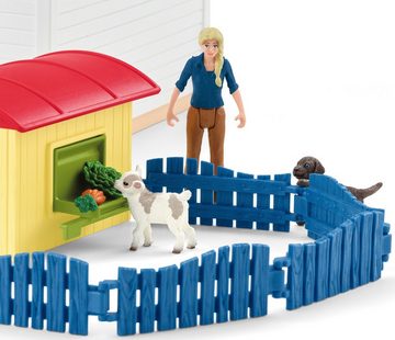 Schleich® Spielwelt FARM WORLD, Tierhotel (42607), Made in Europe