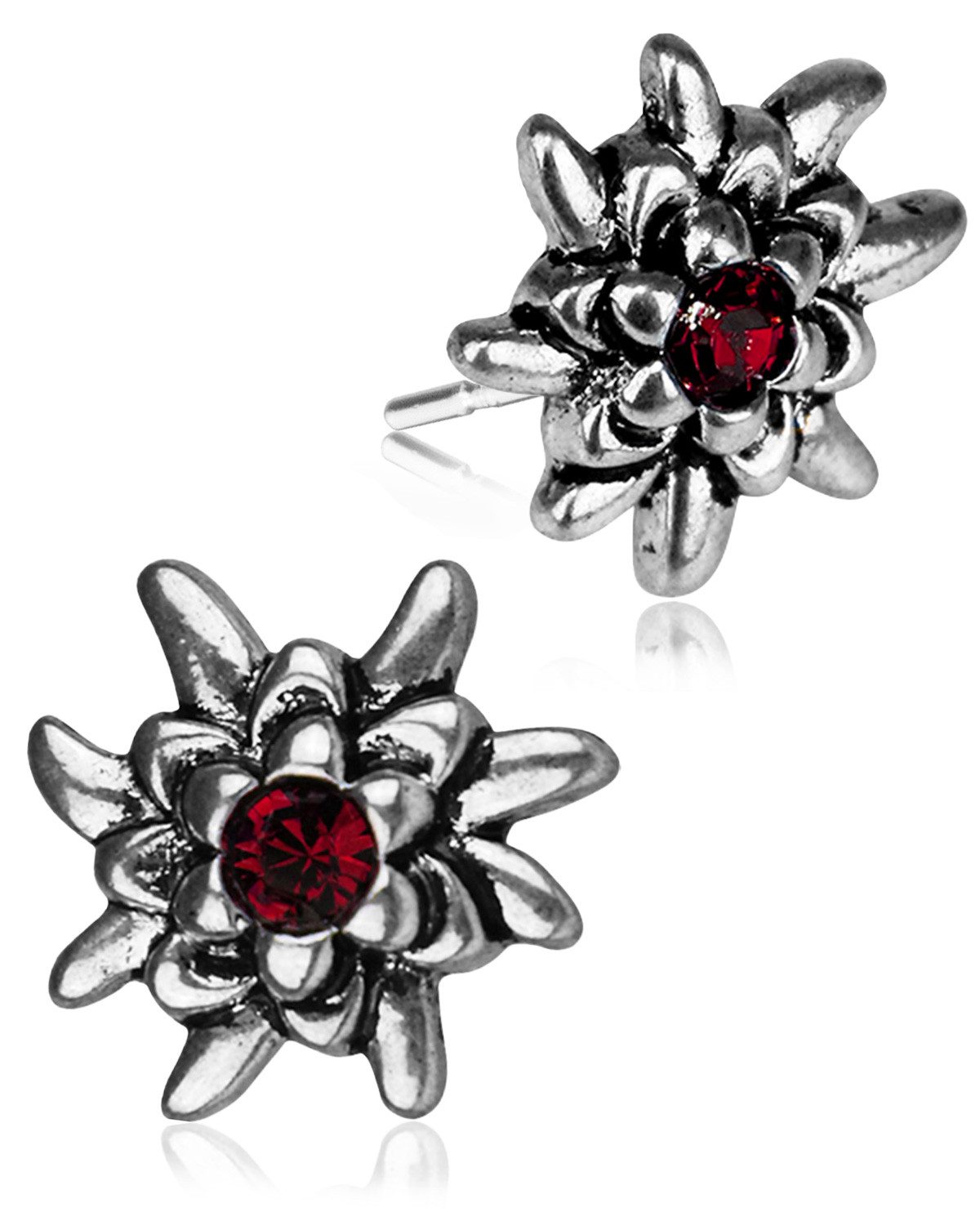 Trachtenland Paar Ohrhänger LUISIA® Edelweiß Ohrstecker 'Emilia' mit Krista günstig online kaufen