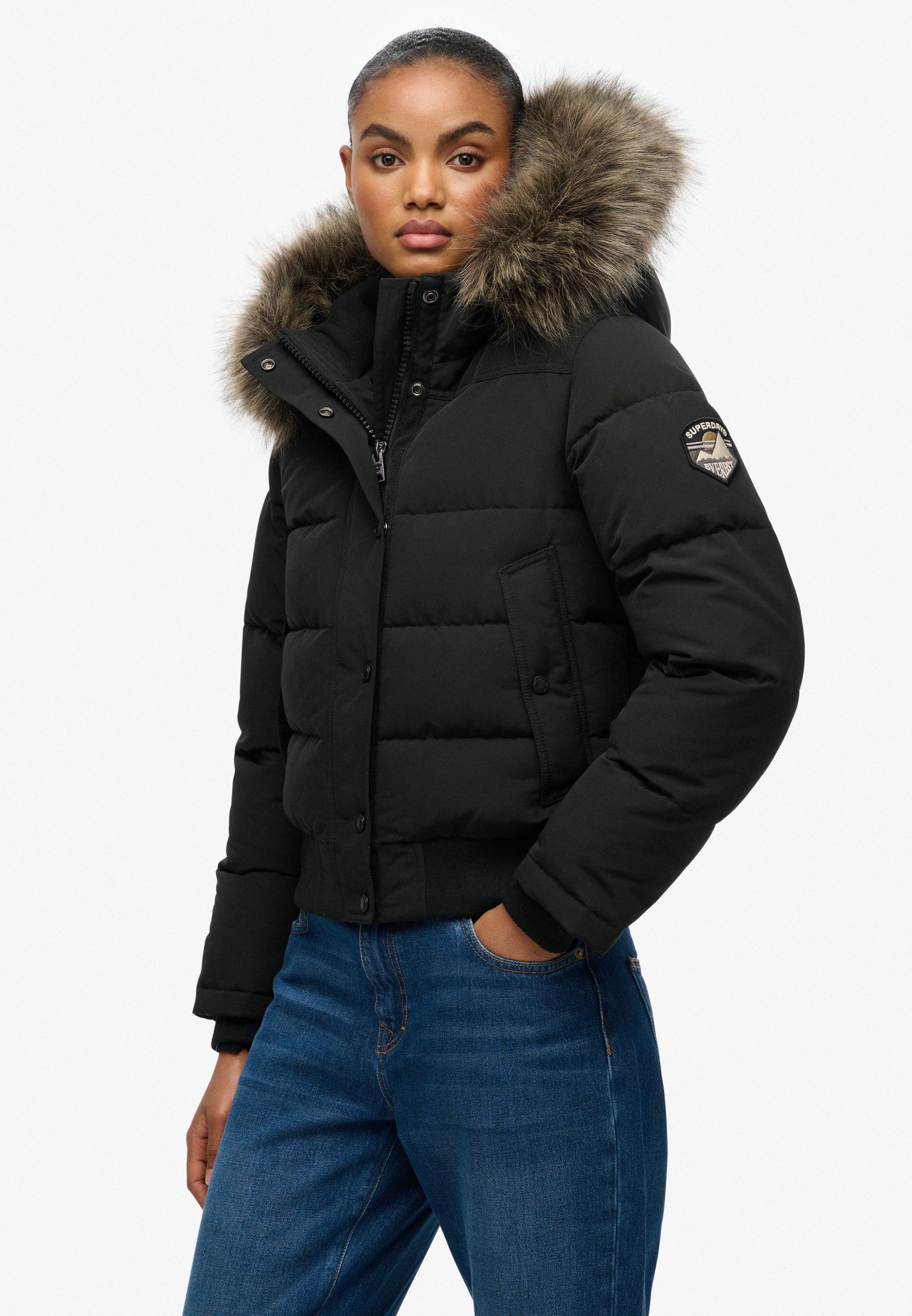 Superdry Steppjacke EVEREST HOODED BOMBER JKT günstig online kaufen