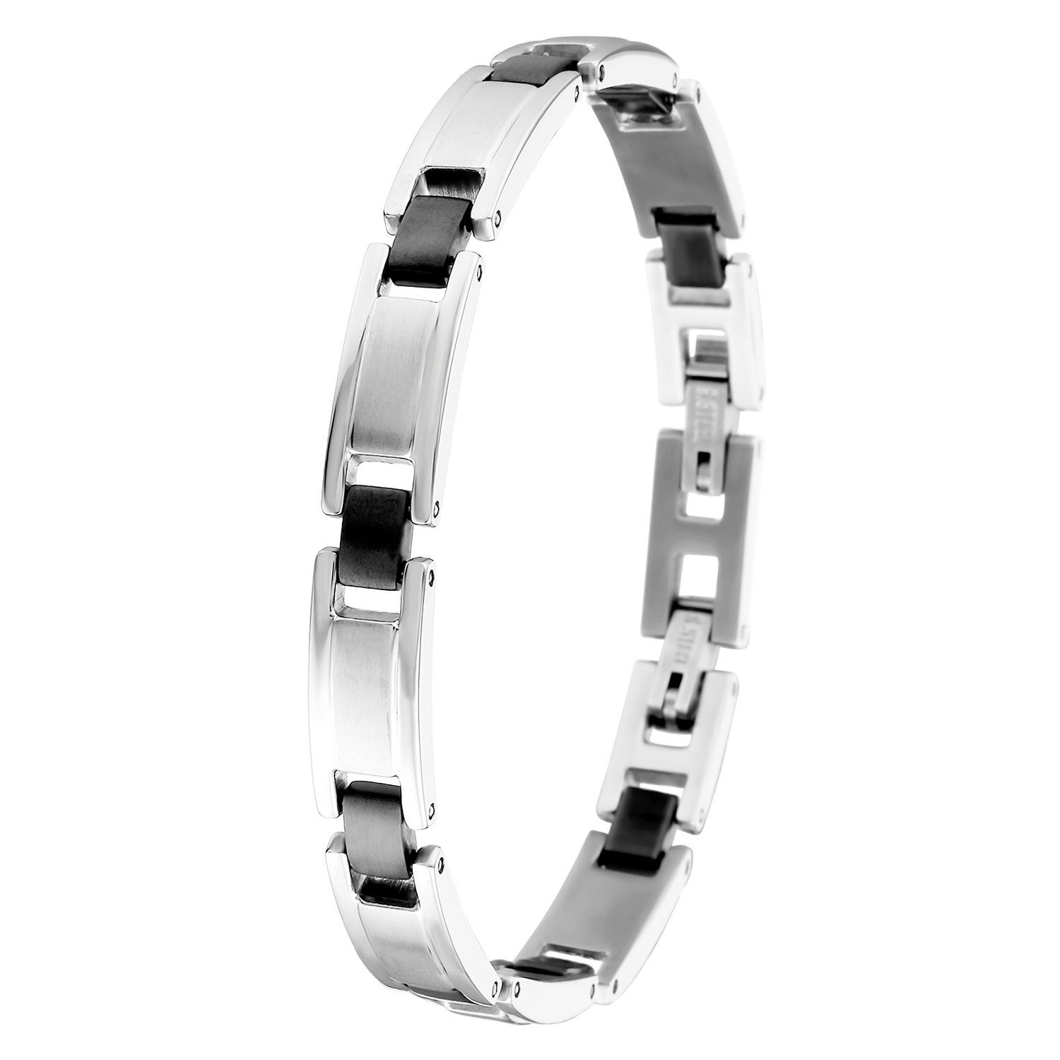 LUCARDI Armband Armband - Stahl - Silber - Kinder