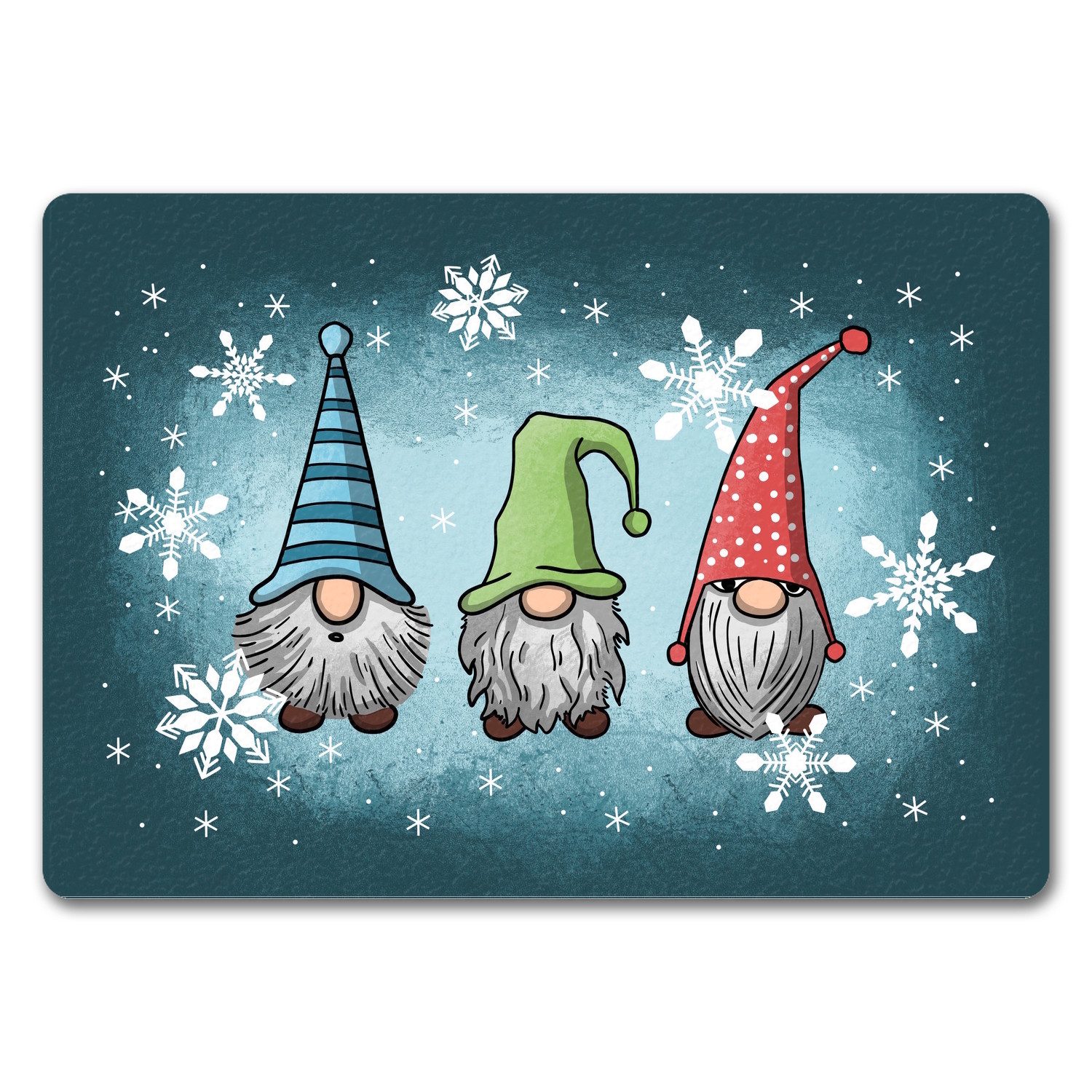 speecheese Fußmatte Weihnachts-Wichtel Fußmatte in 35x50 cm ohne Rand günstig online kaufen