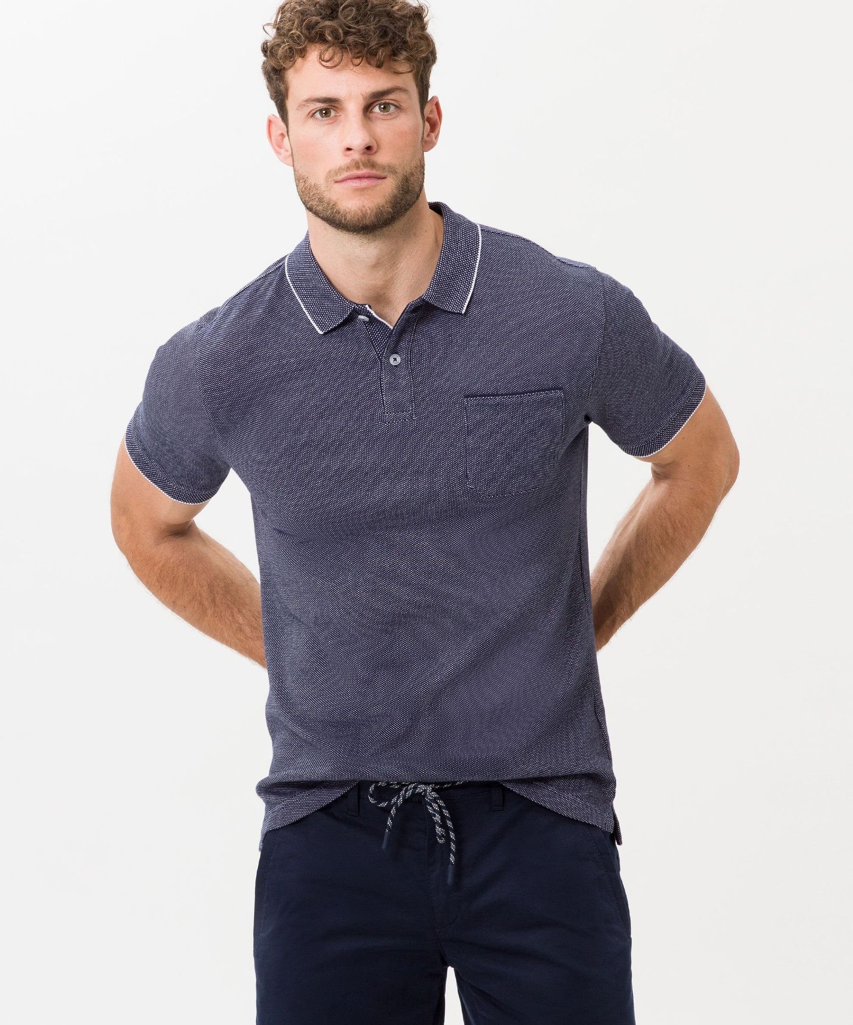 (23) Style (22-5108) Paddy Poloshirt Brax Navy