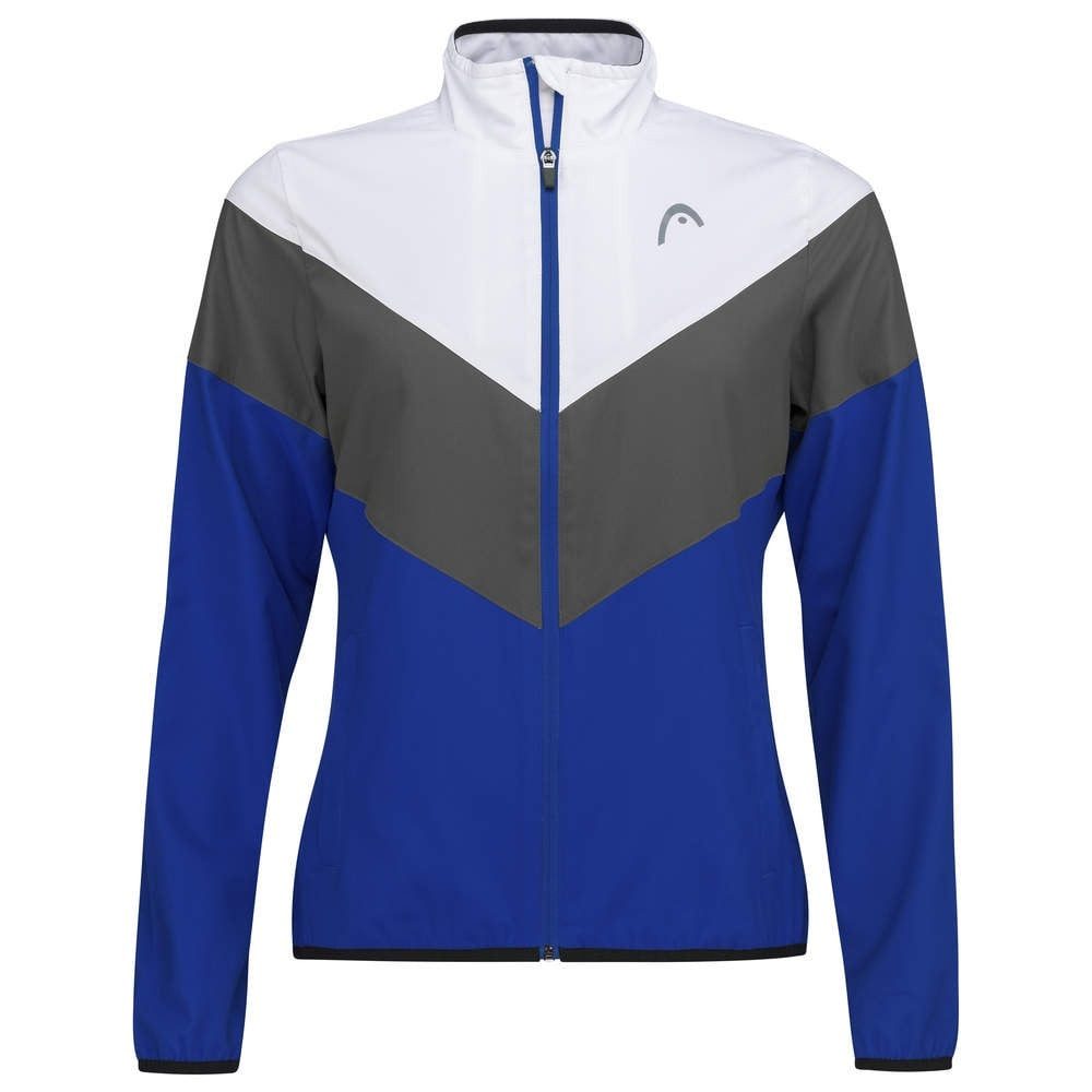 Trainingsjacke Tennis Club (modern, sportlich) royalblau/weiss Mädchen