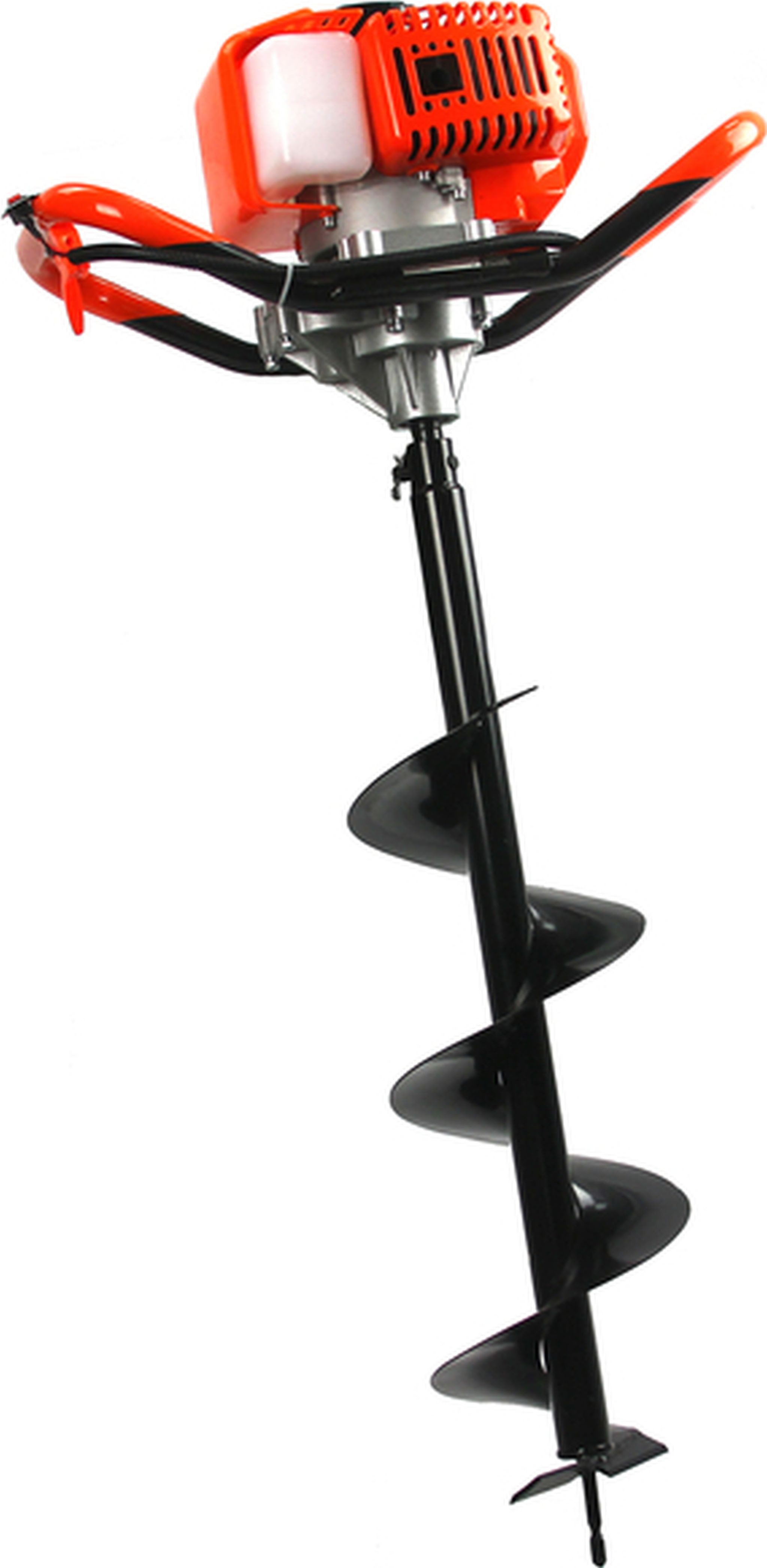 Mar-Pol Erdbohrer Benzin Erdbohrer inkl. 3 Bohrer 62ccm 5,2 PS Erdlochbohrer Pfahlbohrer, (1-tlg)