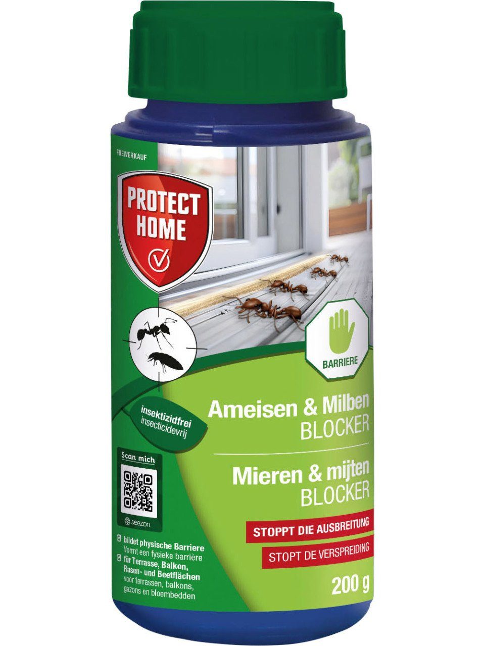PROTECT Insektenvernichter Protect Home Ameisen & Milben Blocker 200 g