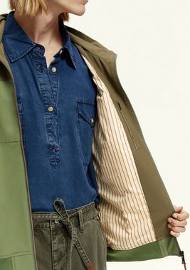 Scotch & Soda Outdoorjacke Hooded colourblock jacket im modischem colorblocking