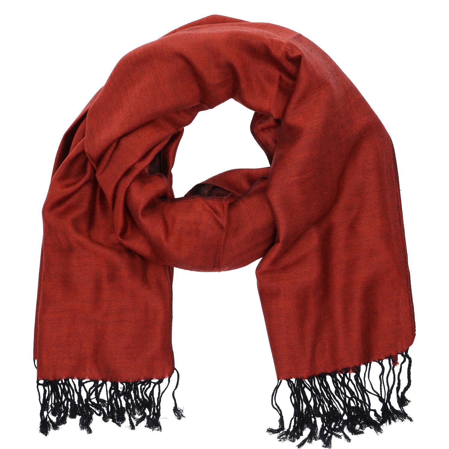 Antonio Strickschal Antonio High Quality-Schal rust red