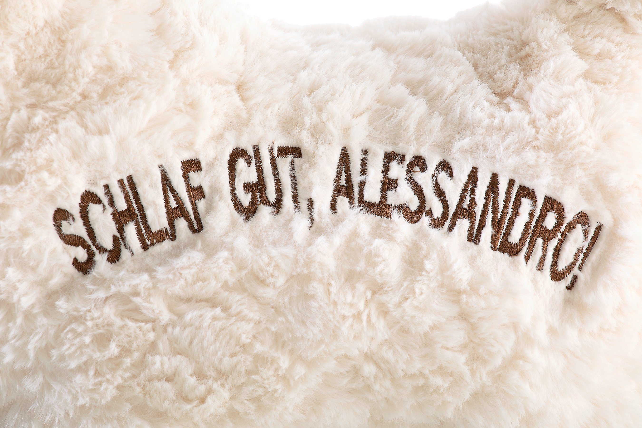 Heunec® Kuscheltier Kuma, Lama, 120 cm, mit individueller Bestickung; Made in Germany