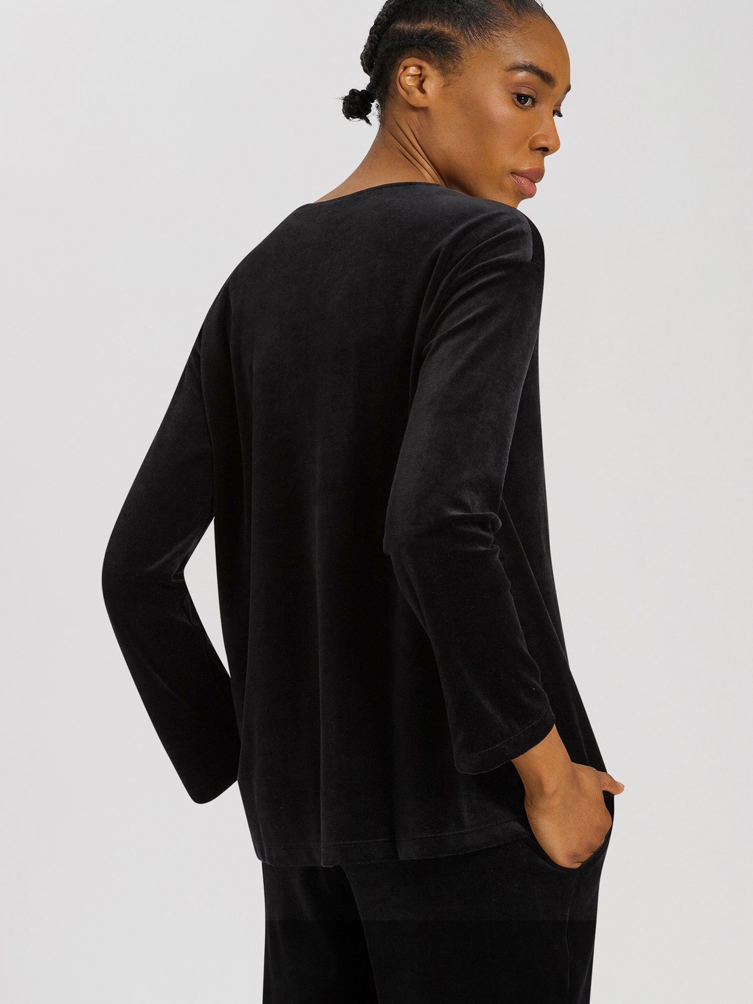 beauty Sweatshirt black Hanro Favourites