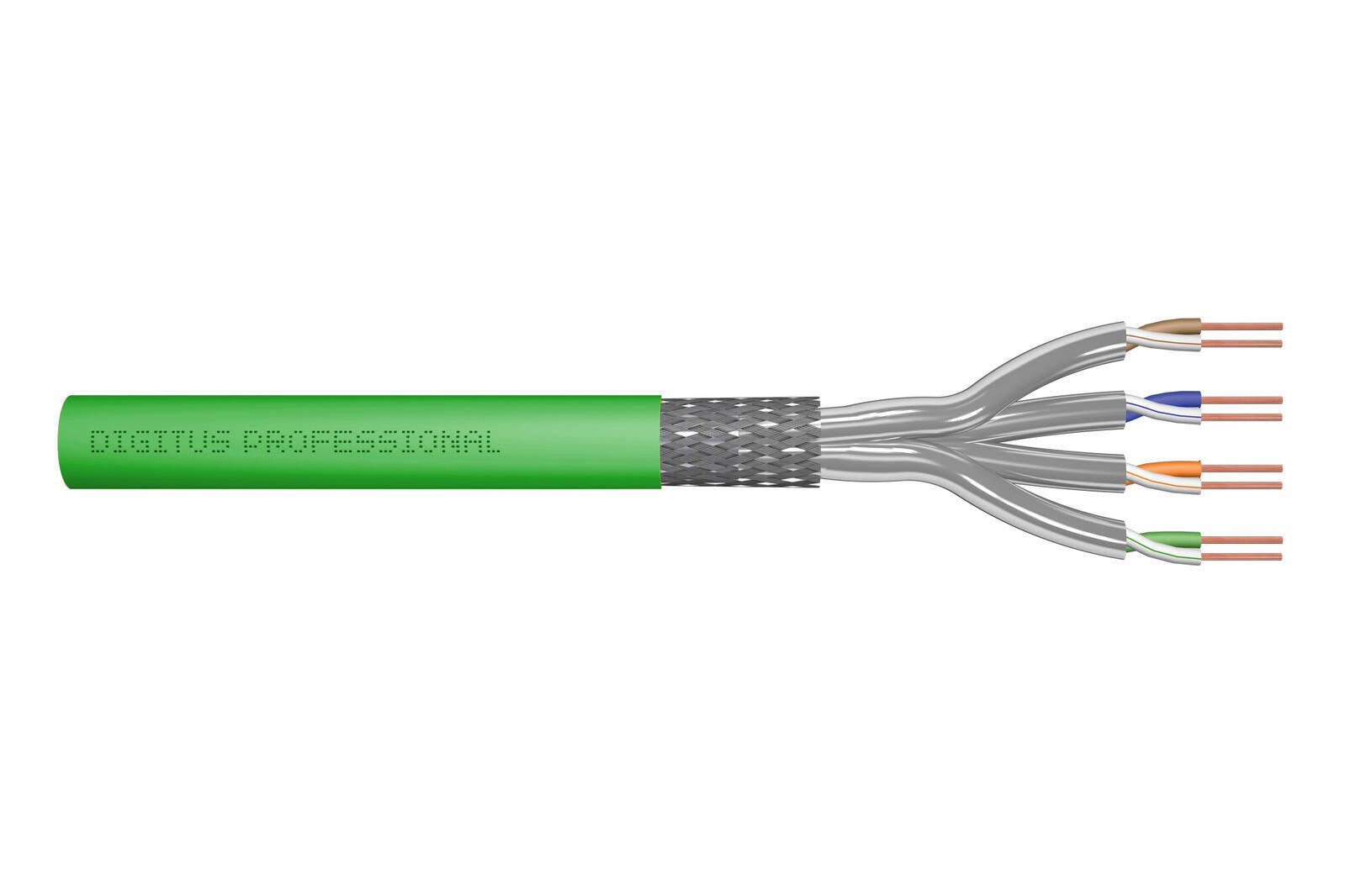 Digitus CAT 8.2 S/FTP Монтажный кабель, 100 m, Simplex, Dca Netzwerkkabel