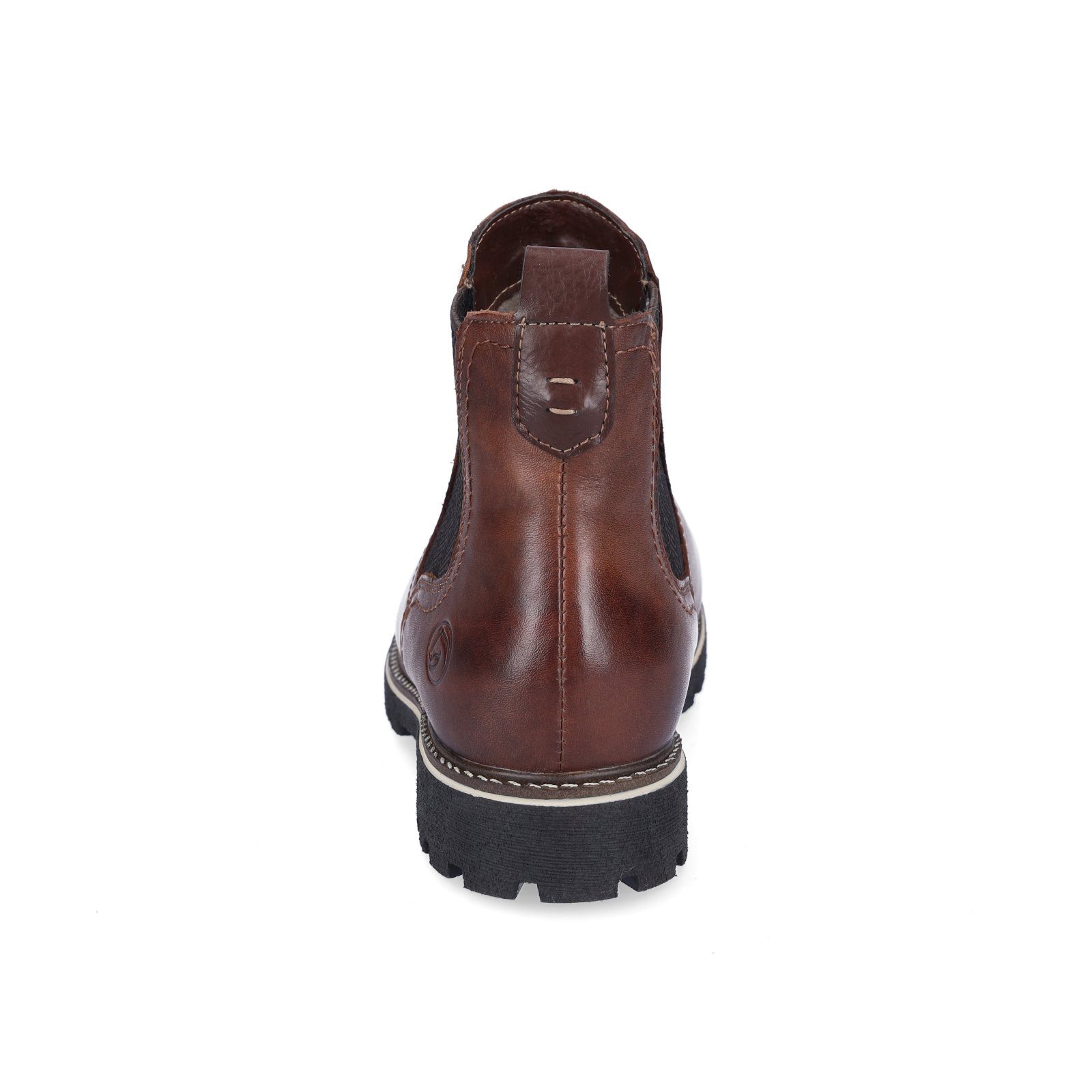 Chelsea Chelseaboots Damen Leder Boot braun Remonte Remonte