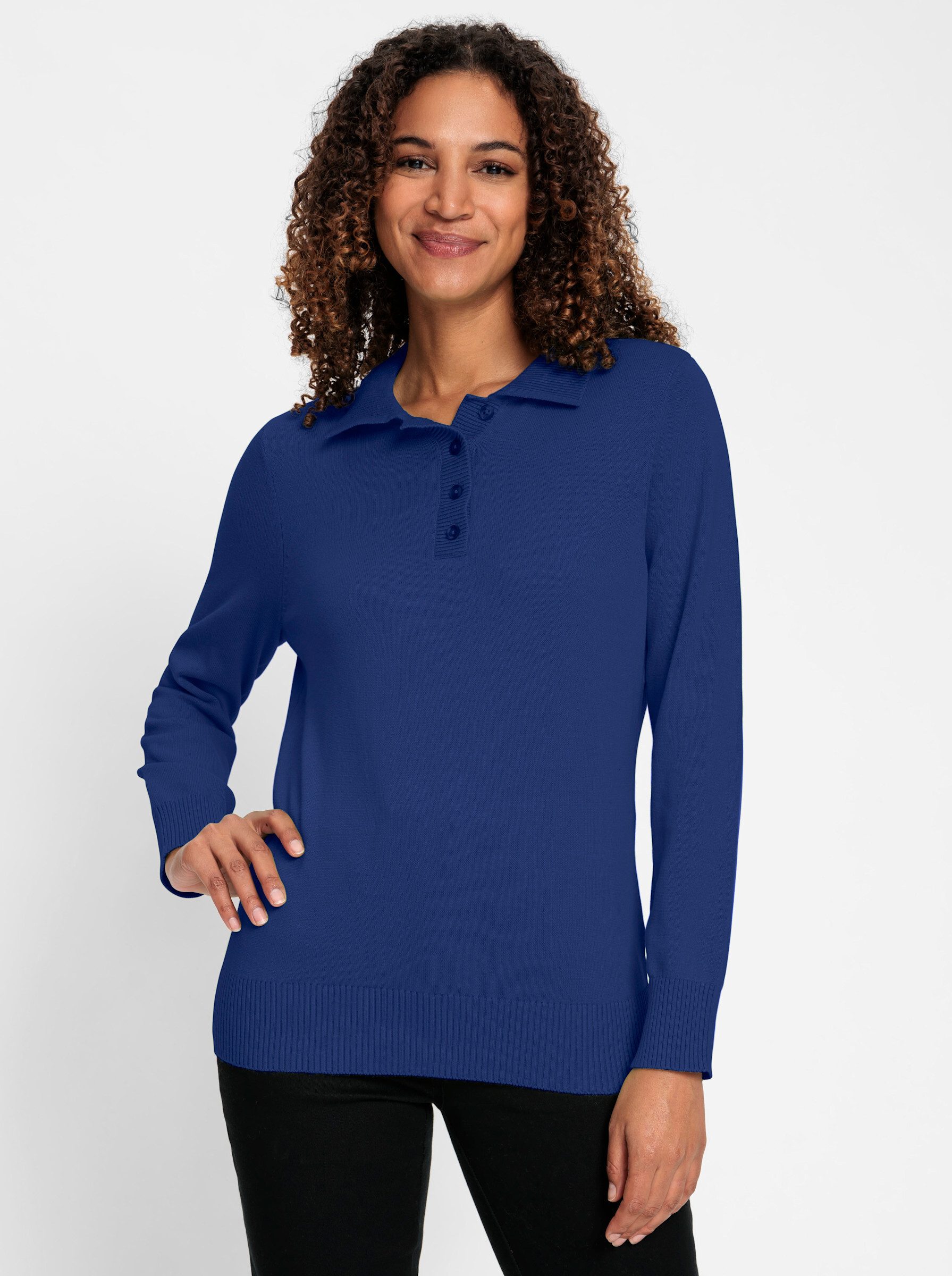 Strickpullover Polopullover .