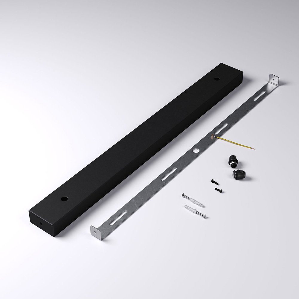 Lightstock Deckenleuchte Baldachin für Lampe, 50 oder 80cm (H 2.5 x B 5 cm) günstig online kaufen