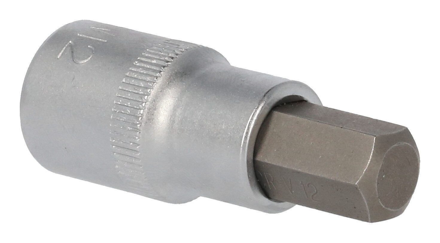 Brilliant Tools Sechskant-Bit, 1/2" Innensechskant Stecknuss, 55 mm lang, 12 mm