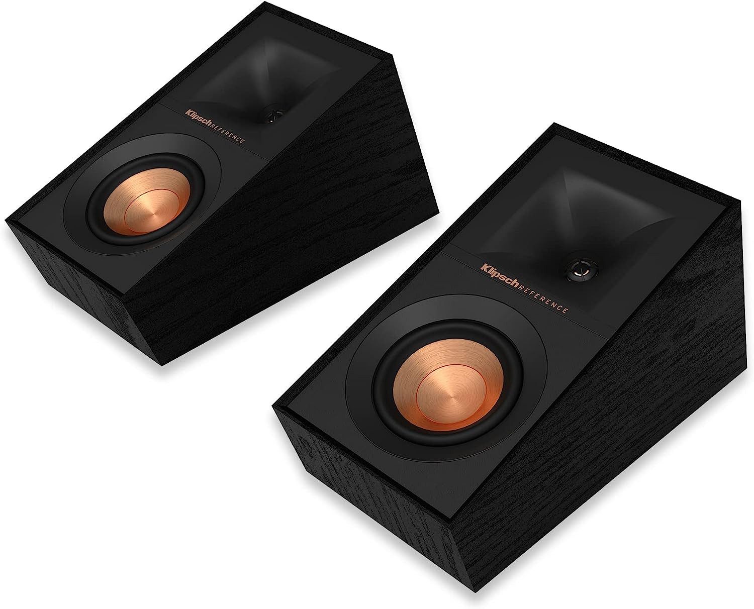 Klipsch R-40SA schwarz (Paar) Atmos Surround-Lautsprecher Regal-Lautsprecher
