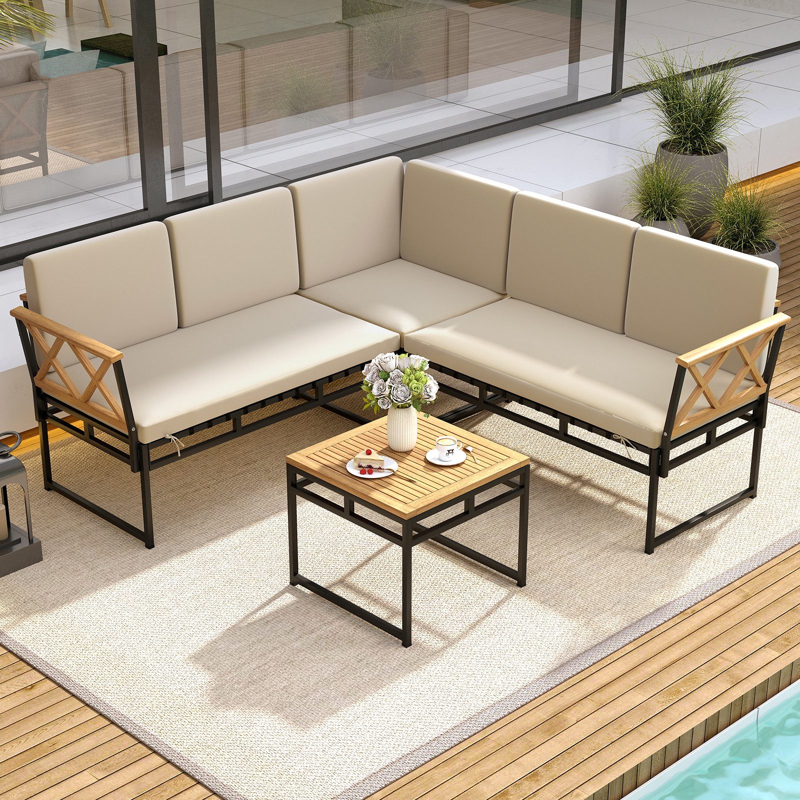 Gartenlounge-Set