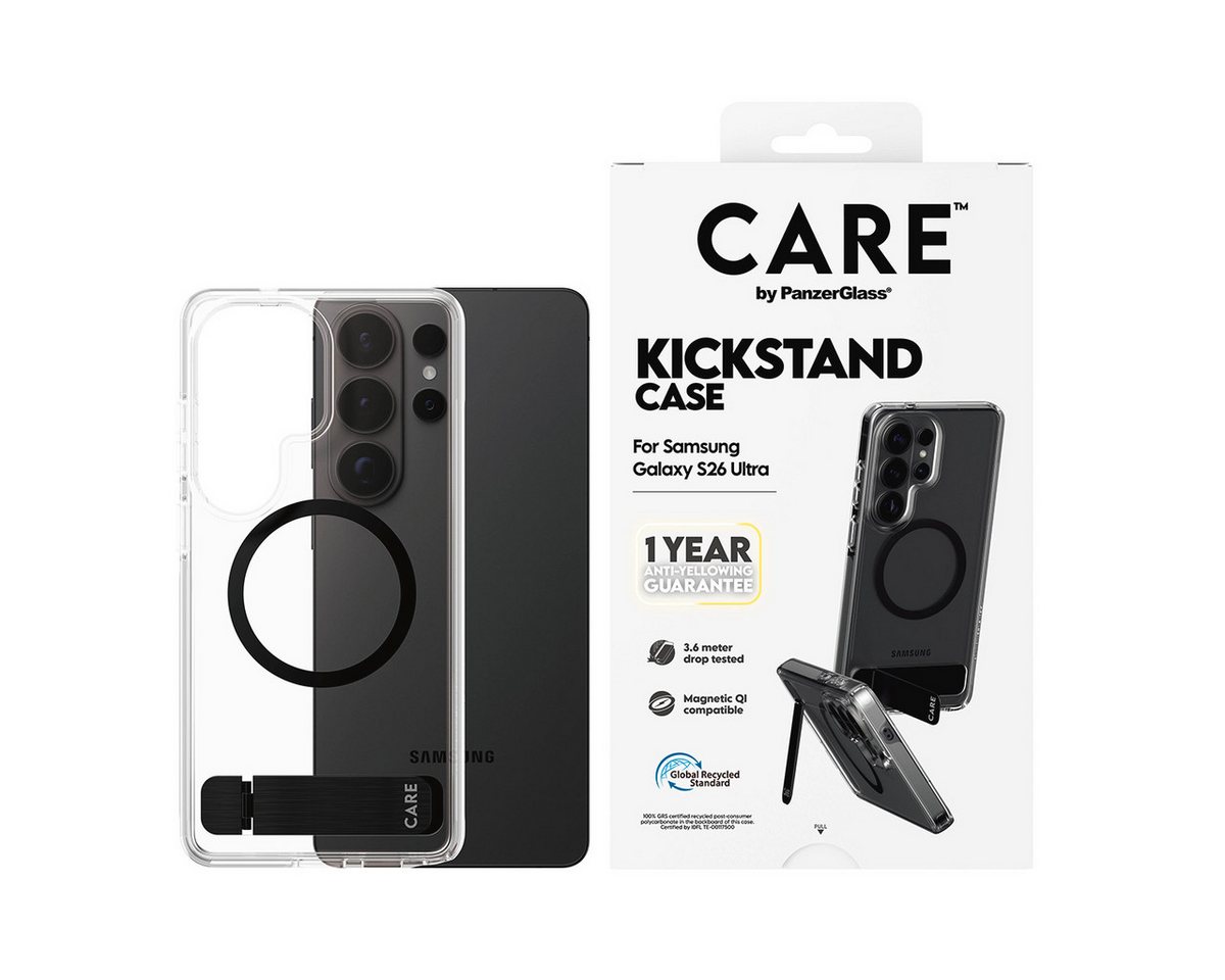 CARE by PanzerGlass Handyhülle Urban Explorer Case mit Kickstand/Qi für Samsung Galaxy S26 Ultra, Backcover, Schutzhülle, Handyschutzhülle, Case, Schutzcase, stoßfest