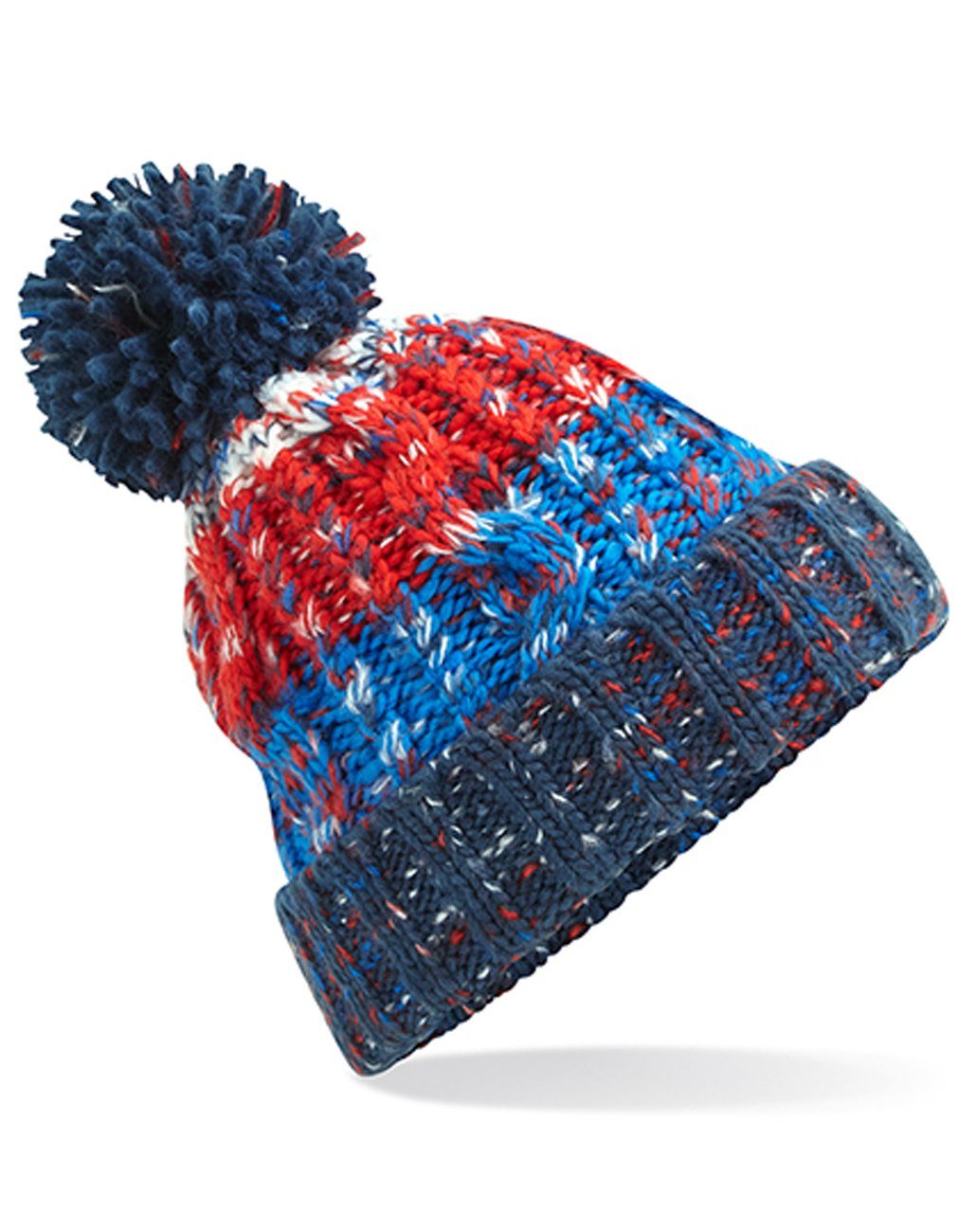 Beechfield® Bommelmütze Warme Damen Strickmütze / Wintermütze mit Bommel fü günstig online kaufen