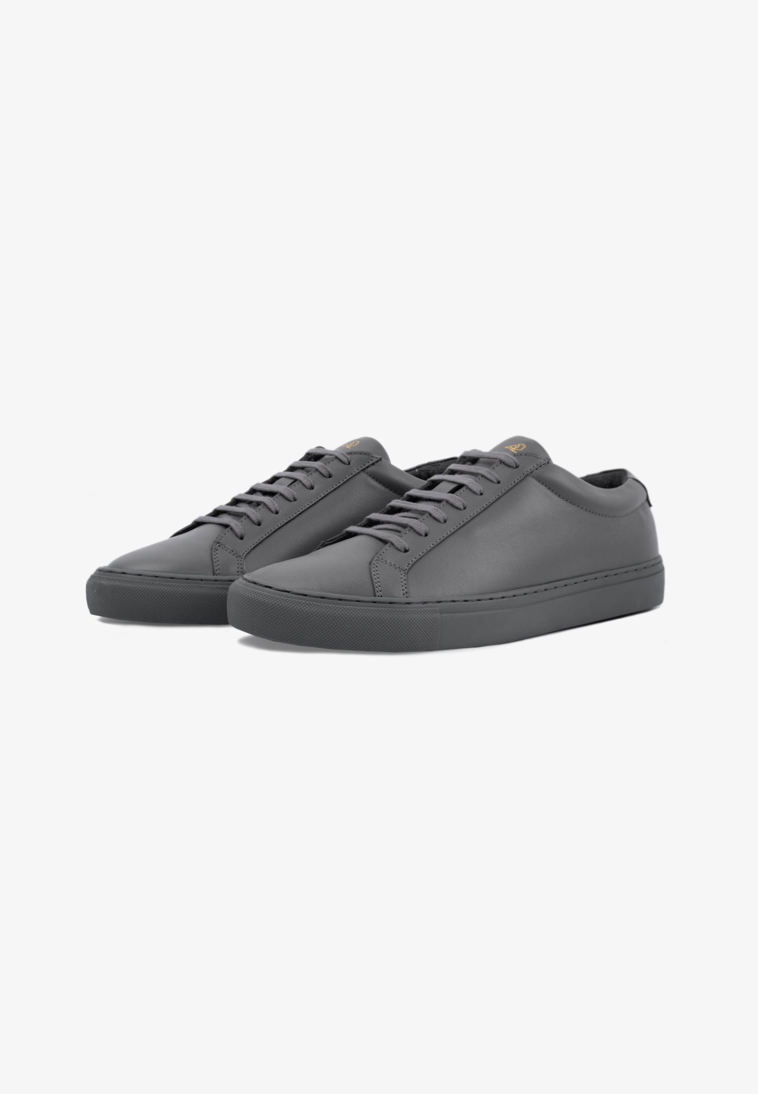 aus Kulson Kulson echtem Sneaker One grau Leder