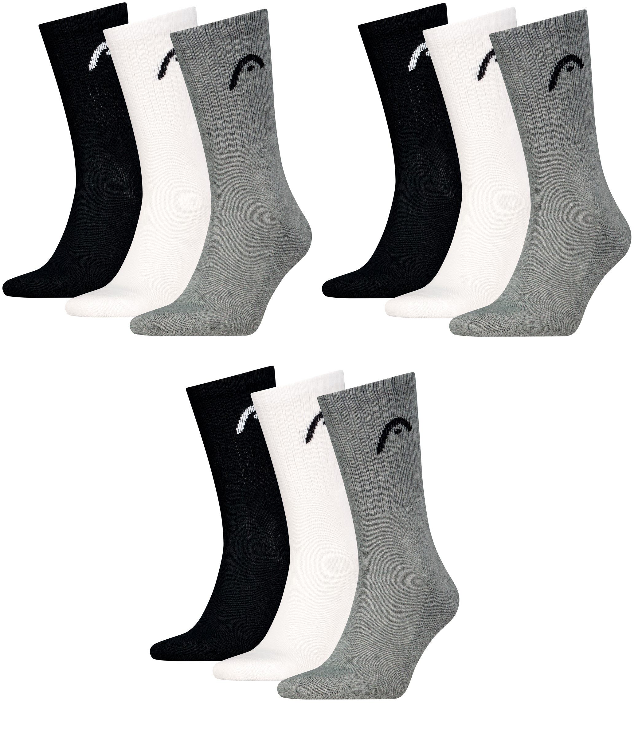 Head Sportsocken HEAD Unisex Sportsocken Crew günstig online kaufen