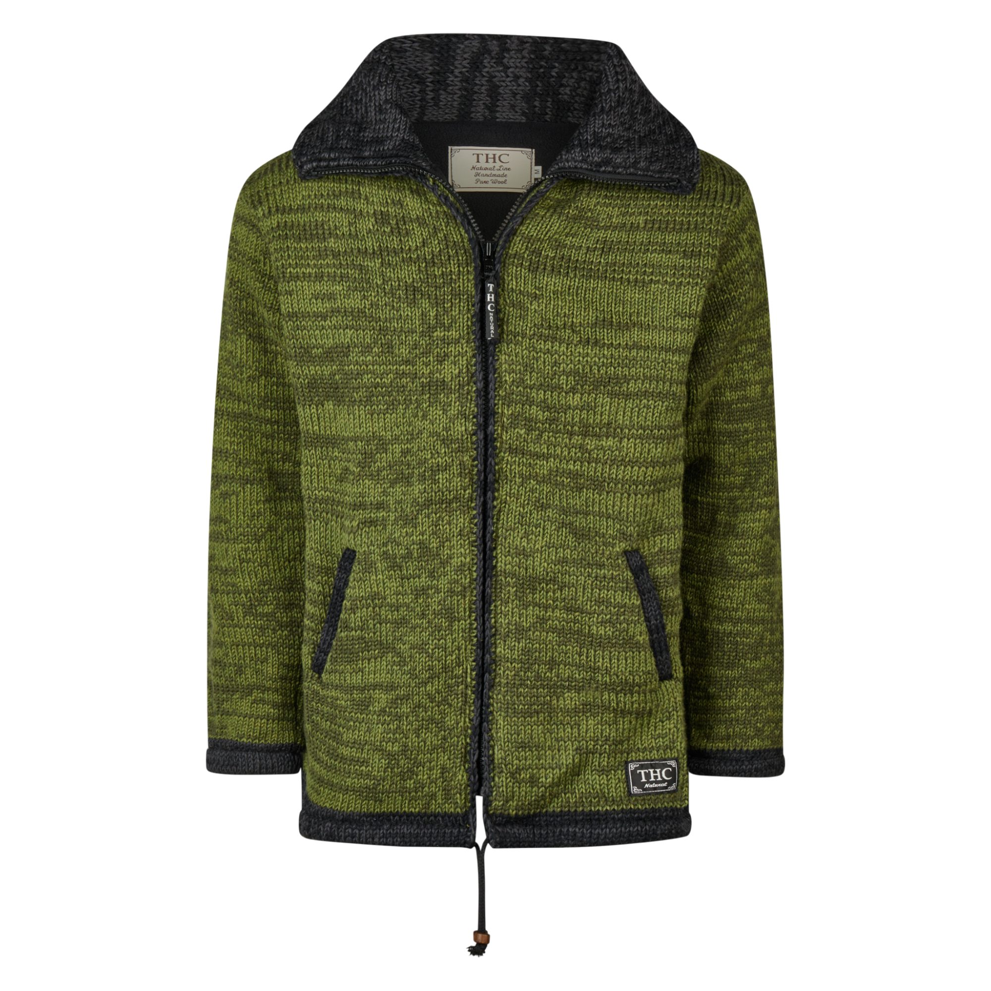 THC Natural Line Strickmantel THC Strickmantel 904 grün (1 Stück, 1-tlg., 1 günstig online kaufen