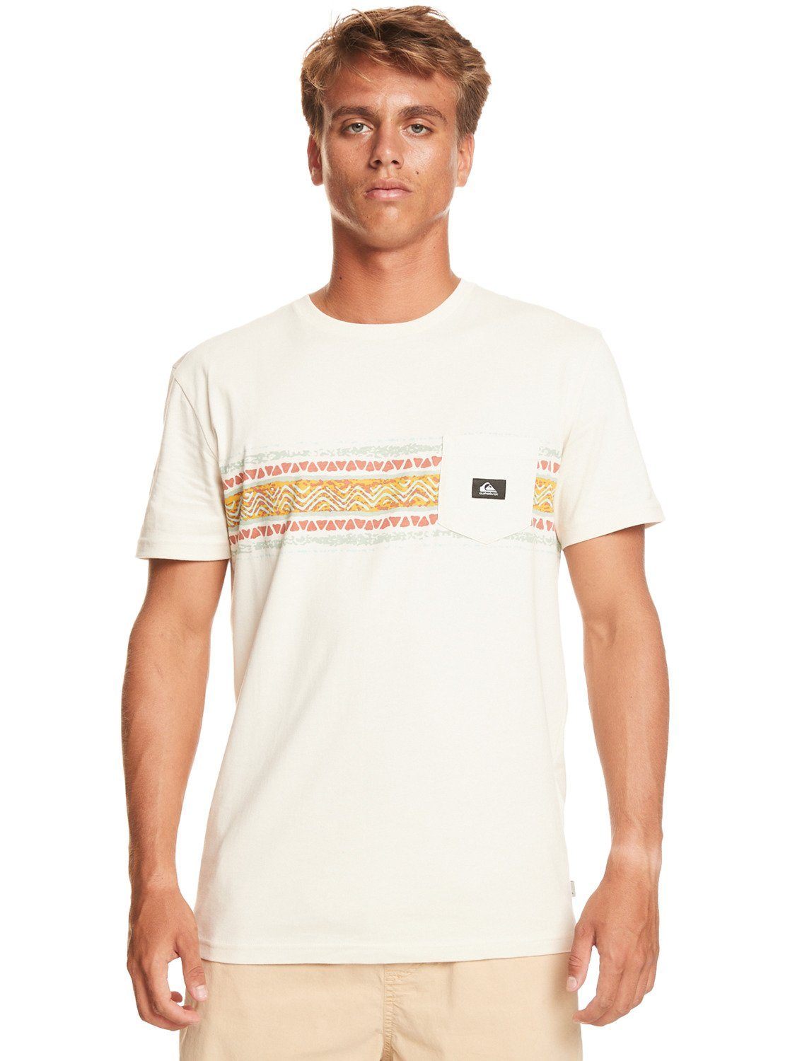 Quiksilver T-Shirt Mesa Stripe Birch