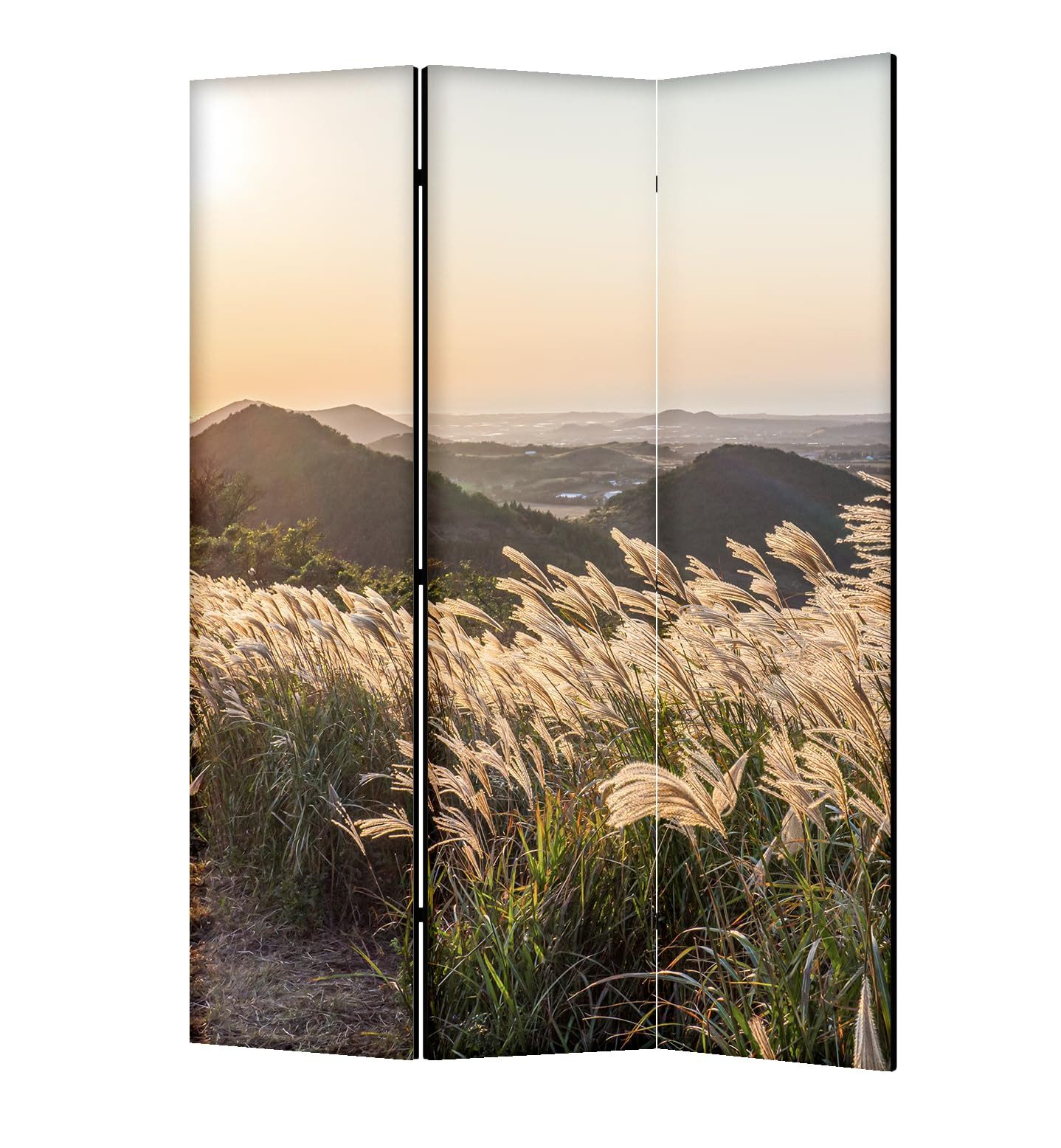 framed concept Paravent, Raumteiler Holz, 135x172 & 225x172 cm, ein- oder beidseitig
