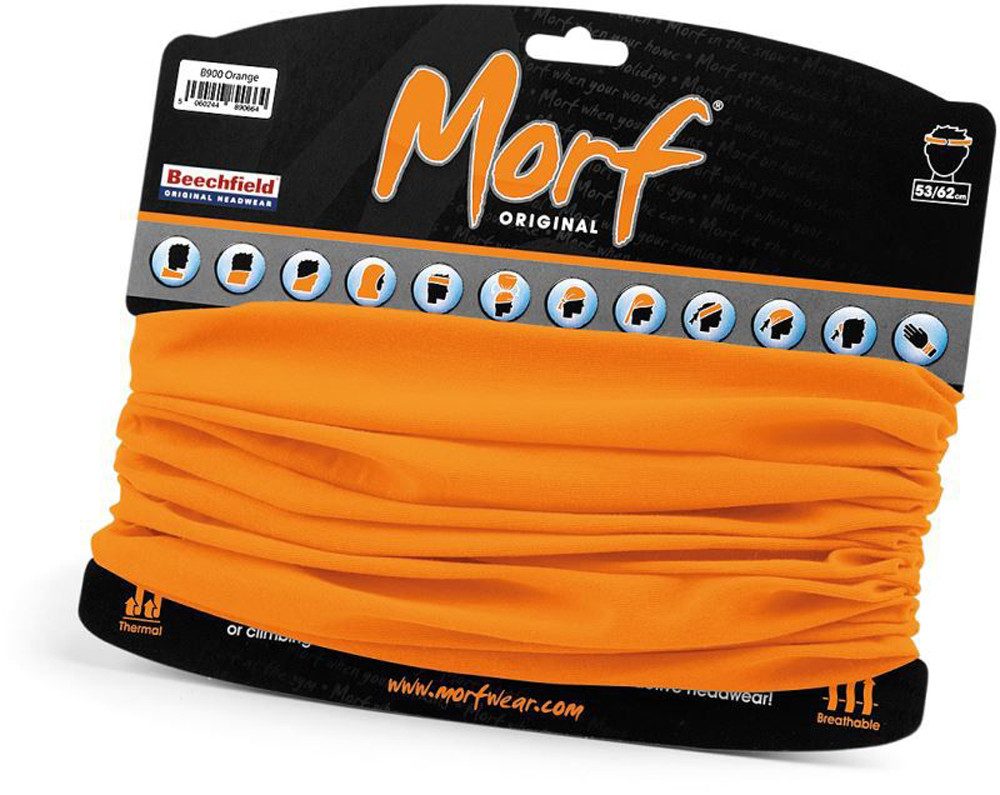 Beechfield® Multifunktionstuch Morf® Original Schlauchschal Bandana Loop, (Spar-Set, 2er Pack), Atmungsaktives Gewebe