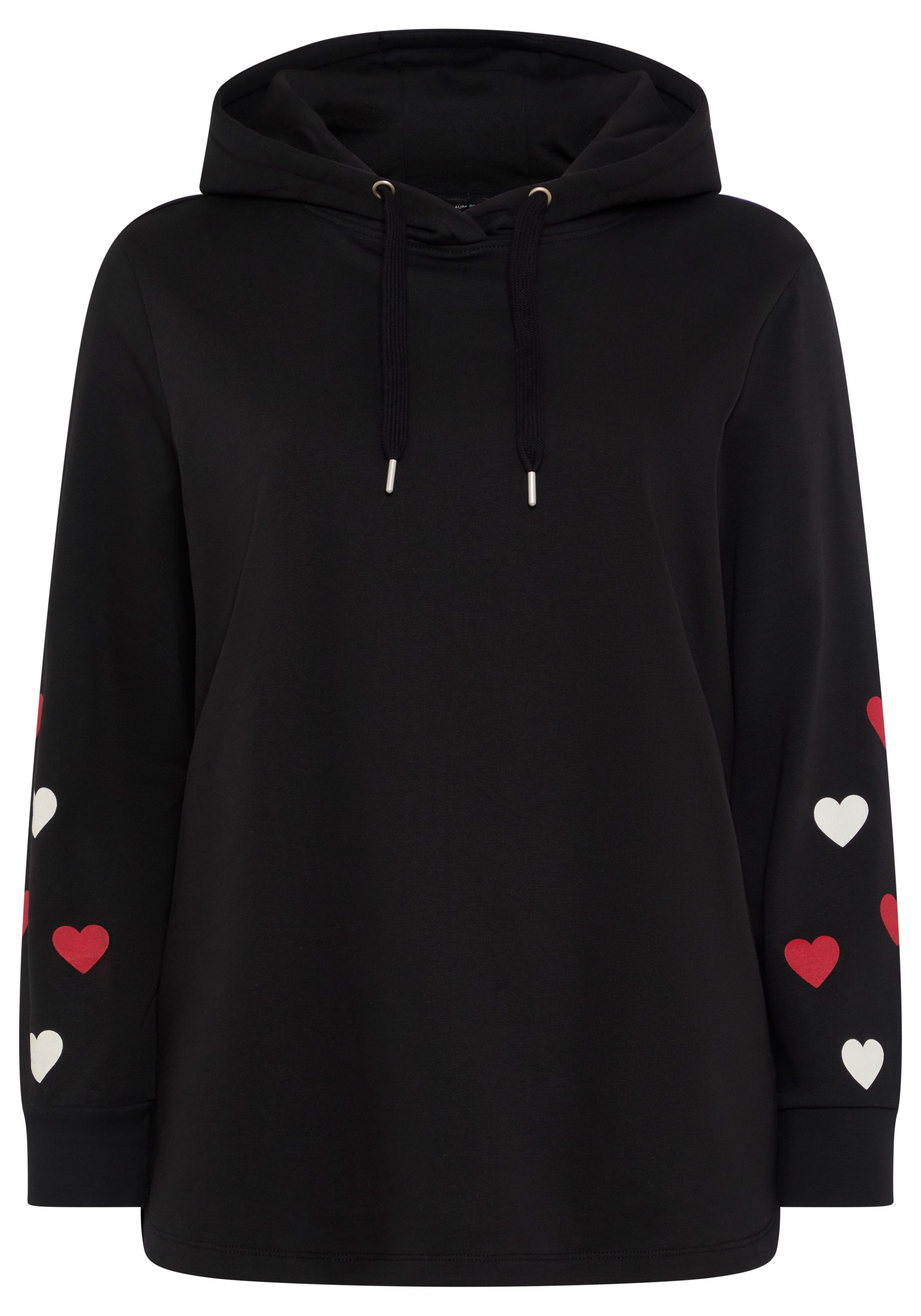 Laura Scott CURVE Kapuzensweatshirt Große Größen im Oversized Look aus weicher Baumwolle – Bild 5 von 5