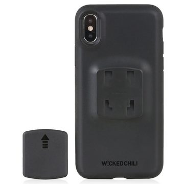 Wicked Chili QuickMOUNT Case Schutzhülle für iPhone XS/X (5,8 Zoll) Handy-Halterung, (1er Set)
