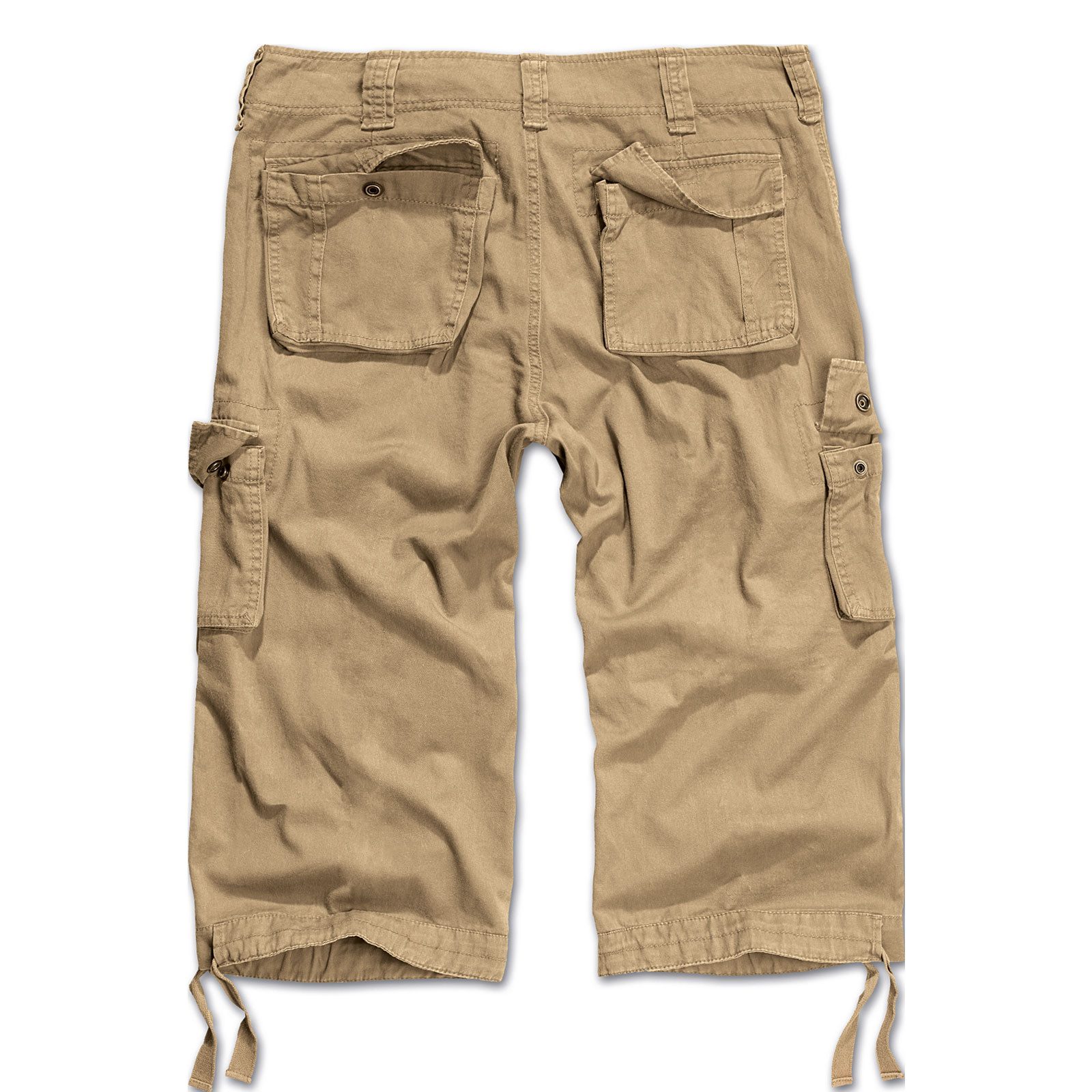 Brandit Cargoshorts Cargo Shorts kurze Hose Legend 3/4 lang Army mit UD Bandana