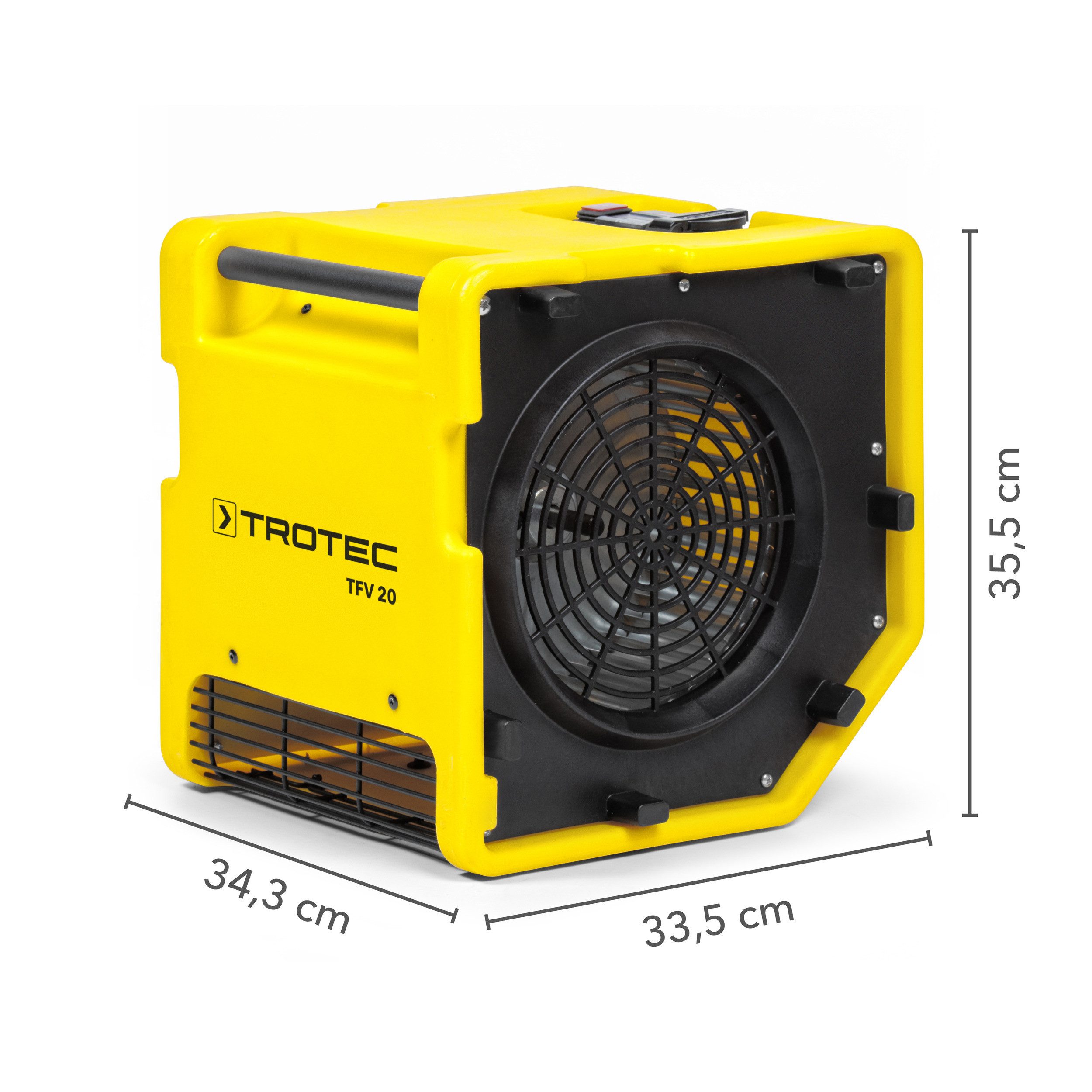 TROTEC Turboventilator Turbolüfter TFV 20